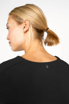 BERLEY Relaxed V-Neck Bluse aus weichem, formstabilem Jersey mit V-Ausschnitt und leichter Rückverlängerung in entspannter Passform