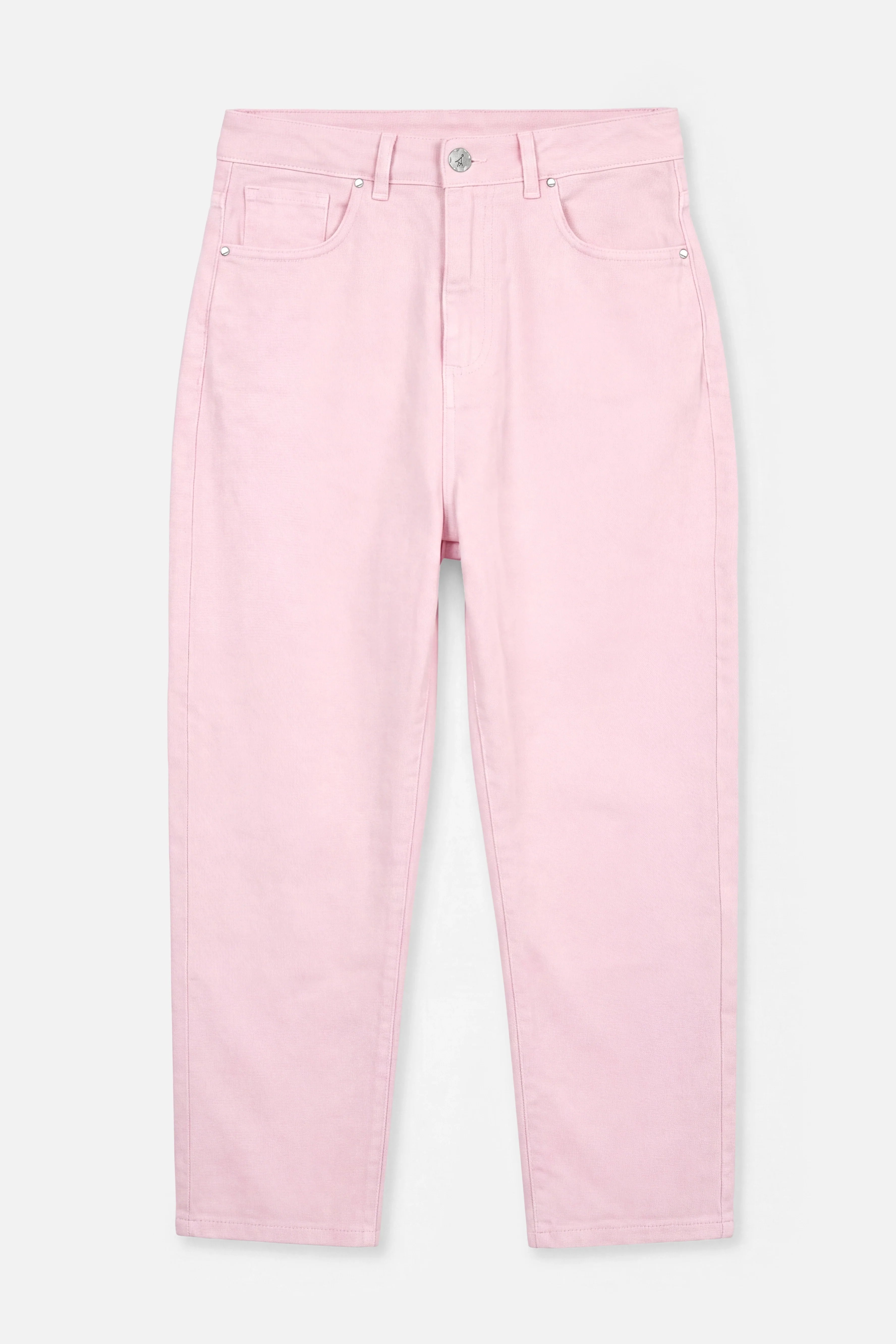 Jeany Baggy Jeans mit lockerer Passform und Boyfriend-Look aus italienischem Coloured Denim