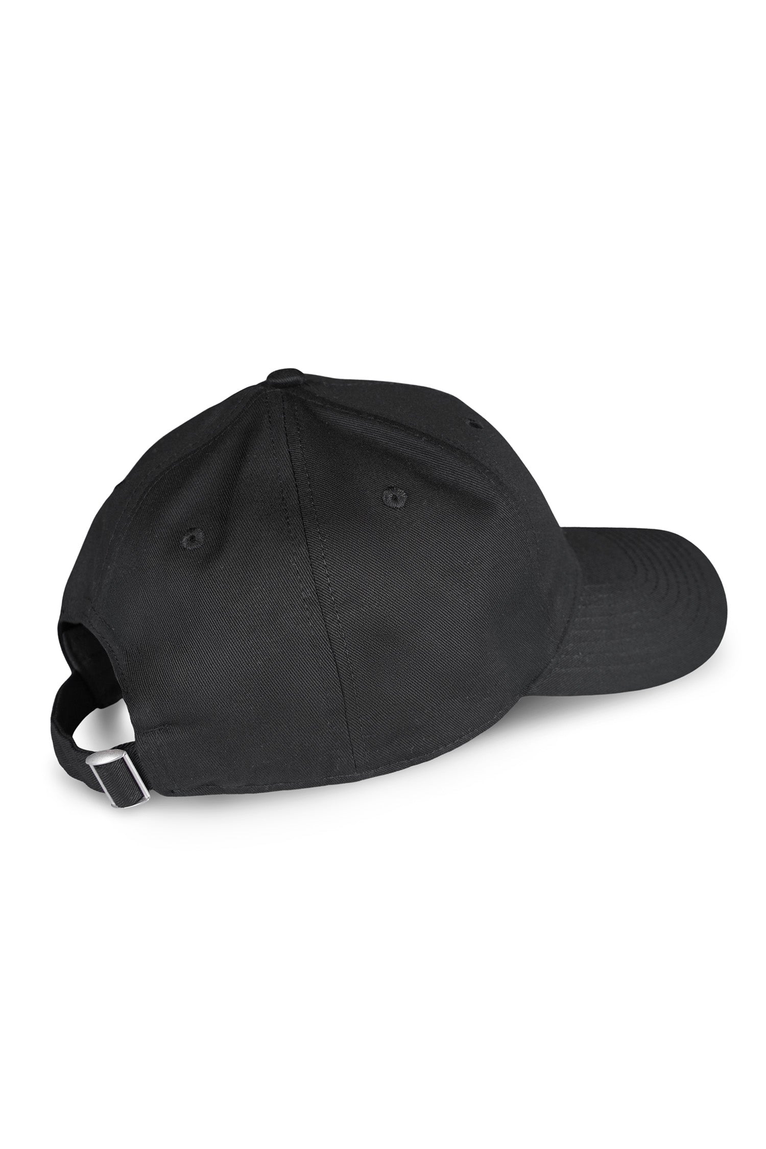 PEMA Trucker Cap cotton trucker hat with curved brim, front panel, logo stitching, and adjustable metal buckle