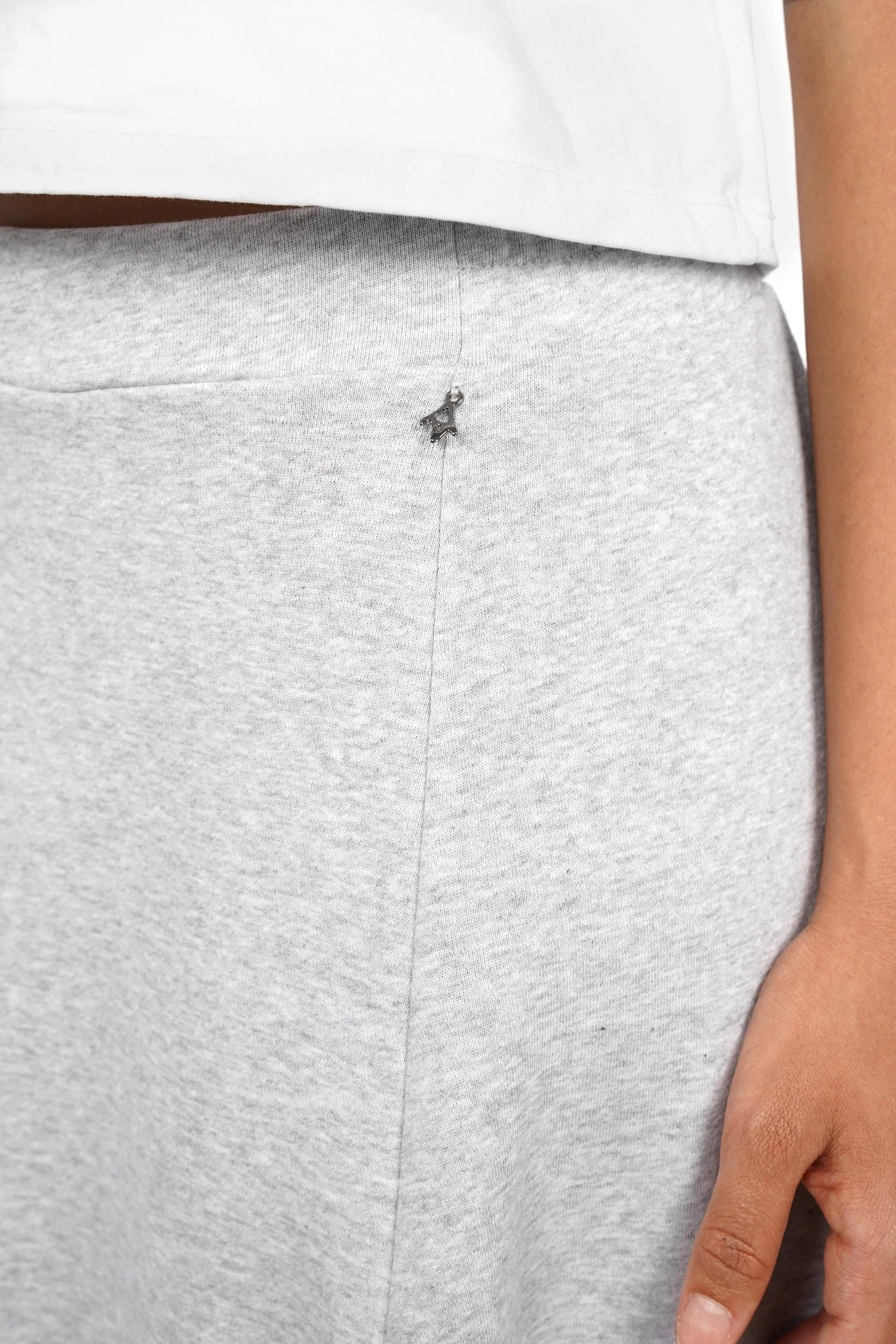 VISLA Hosenrock aus Sweat mit weitem Schnitt und asymmetrischer Tasche