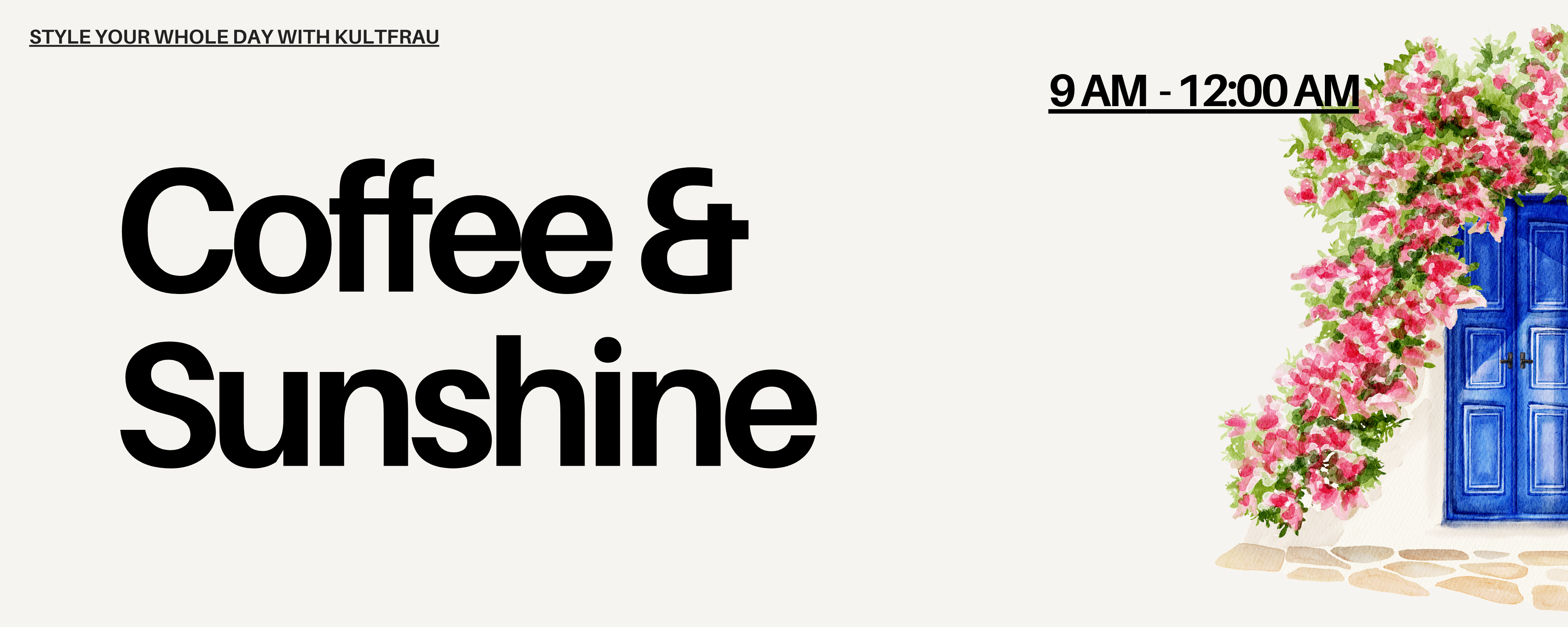 Coffee & Sunshine - Morgendliche Sommerstyles