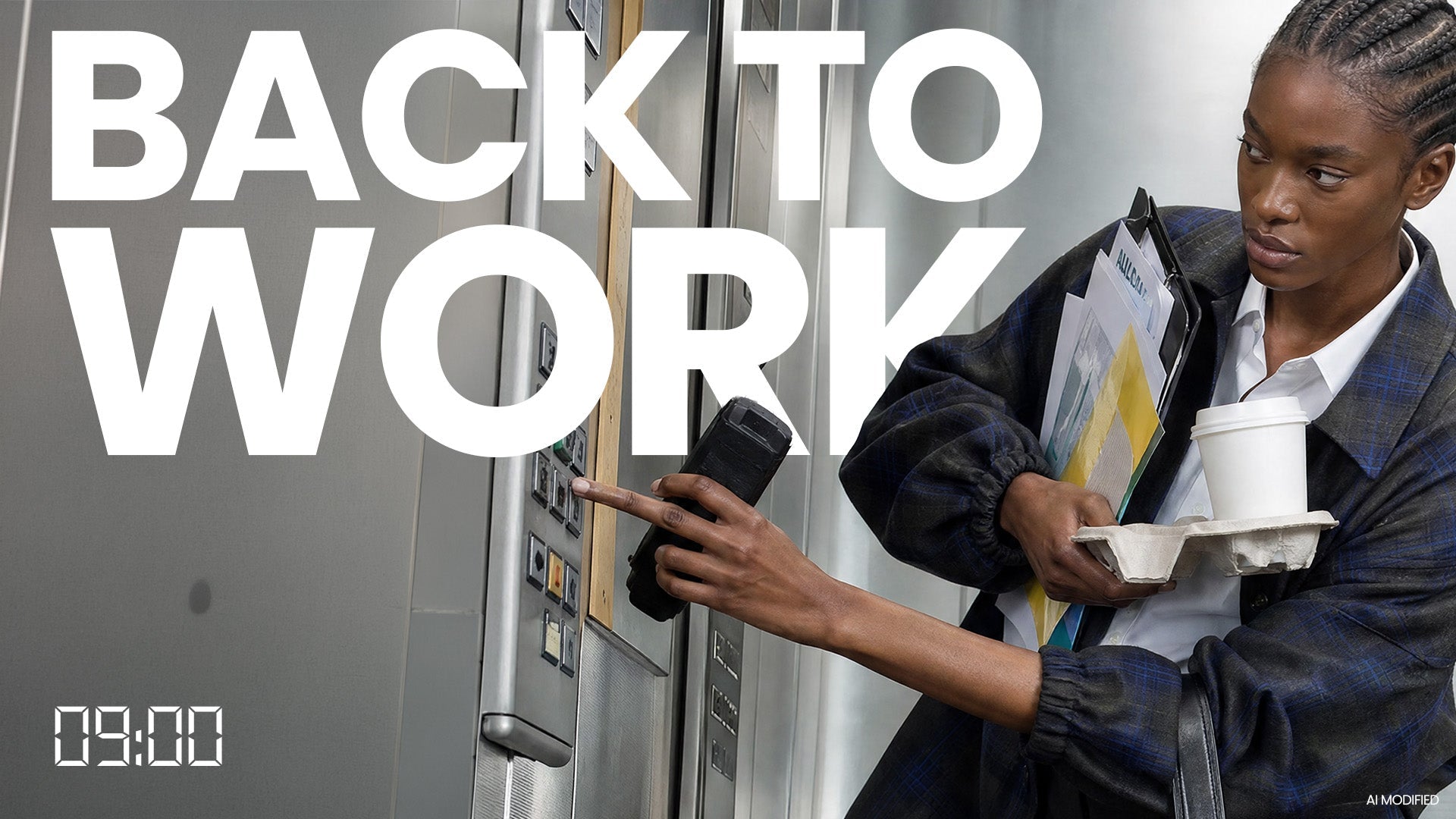 BACK TO WORK - 09:00