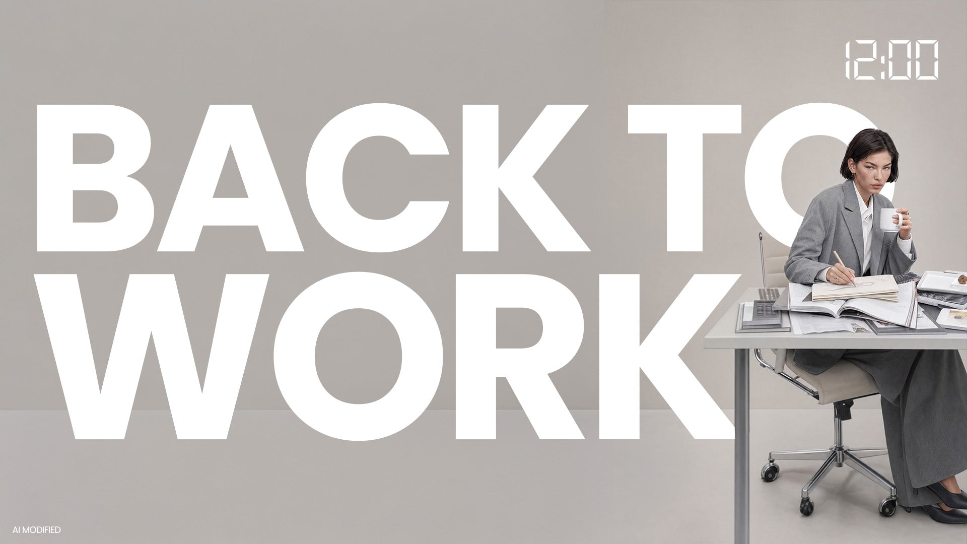 BACK TO WORK - 12:00
