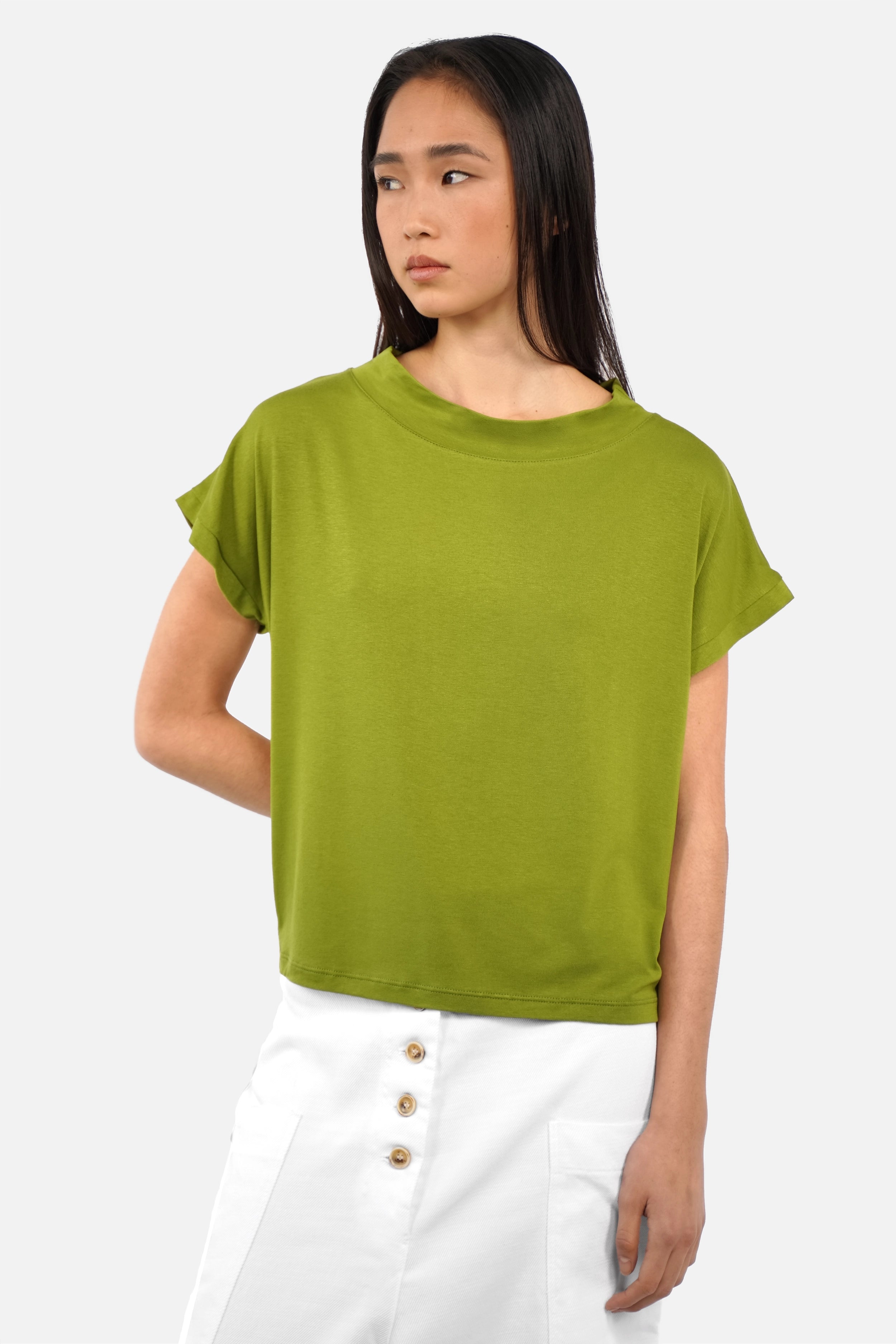 T-shirt ALFERA en jersey de viscose léger