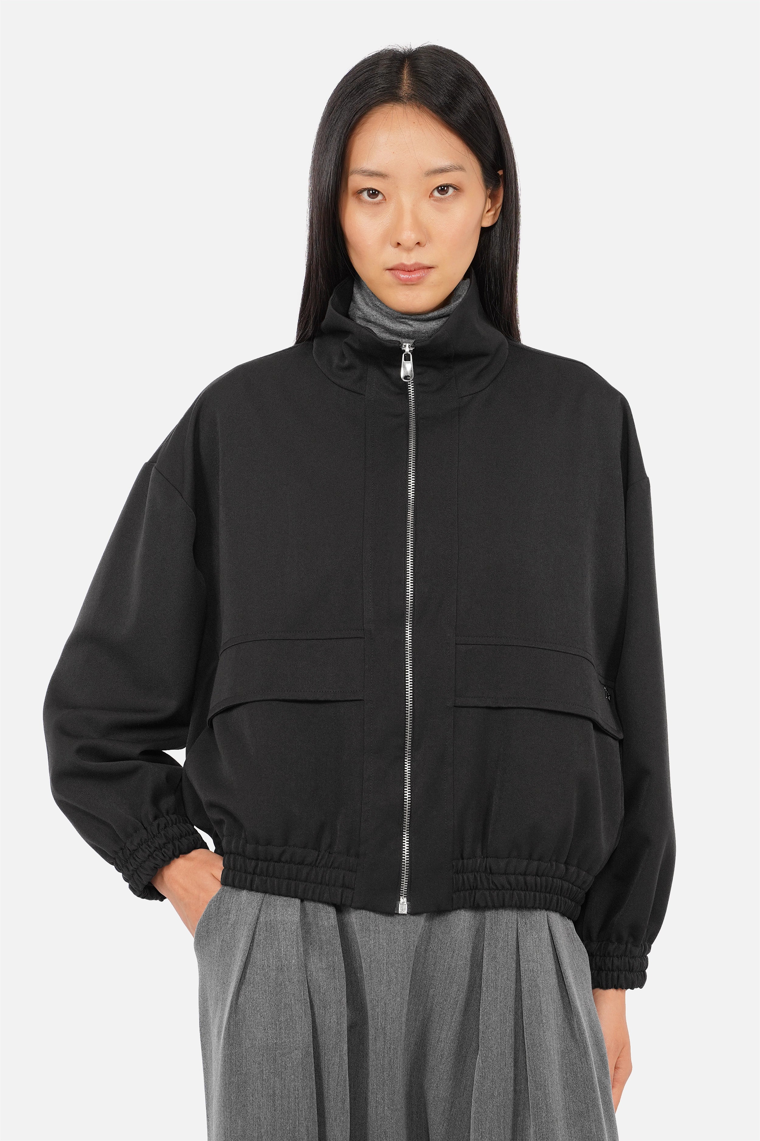 BELYA Blouson mit Funnel-Kragen