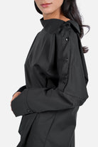 Boni Asymmetrische Bluse mit One-Shoulder-Design und verlängertem Rücken