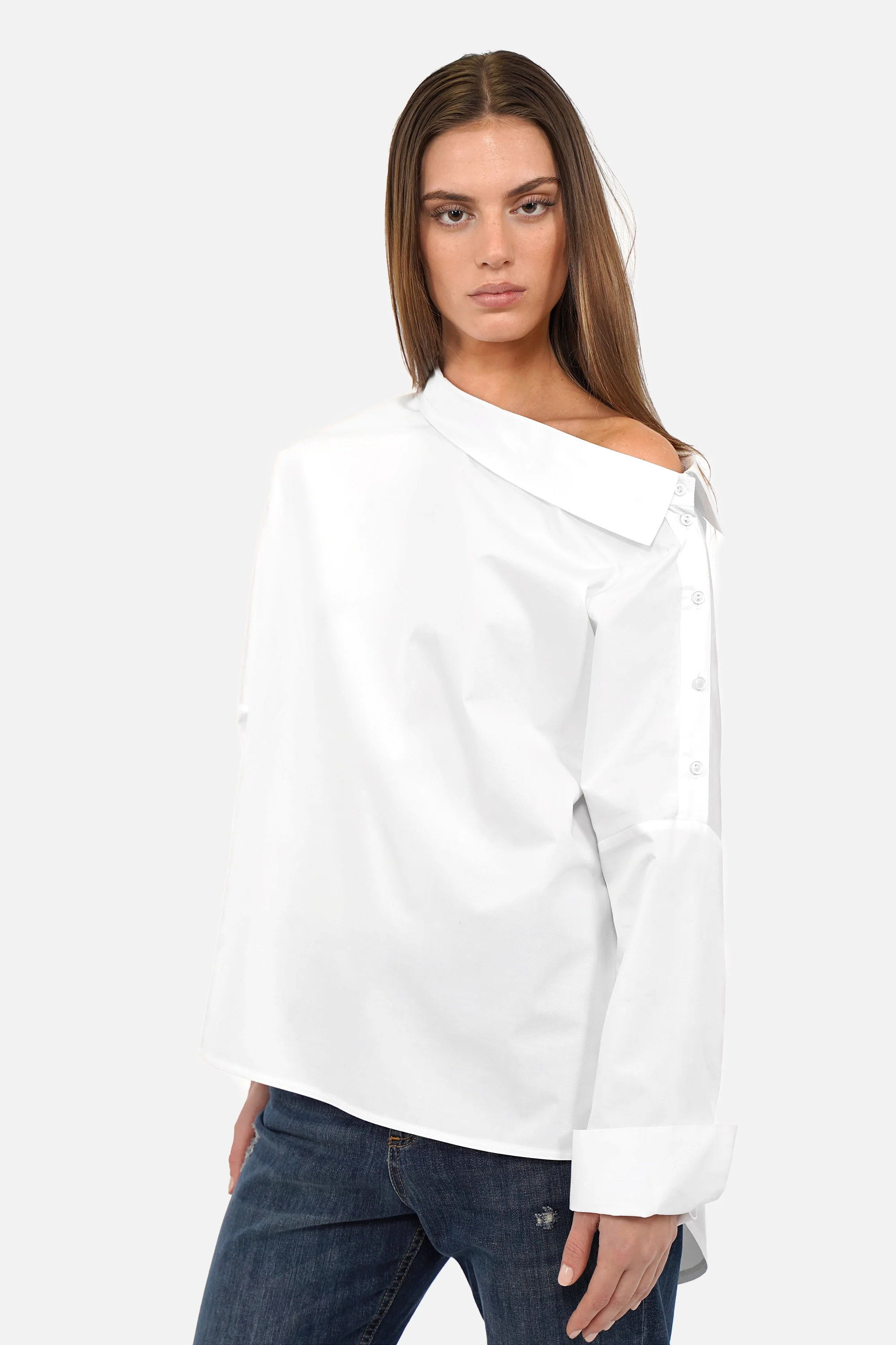 BONI asymmetric one-shoulder blouse – Versatile & elegant – Kultfrau