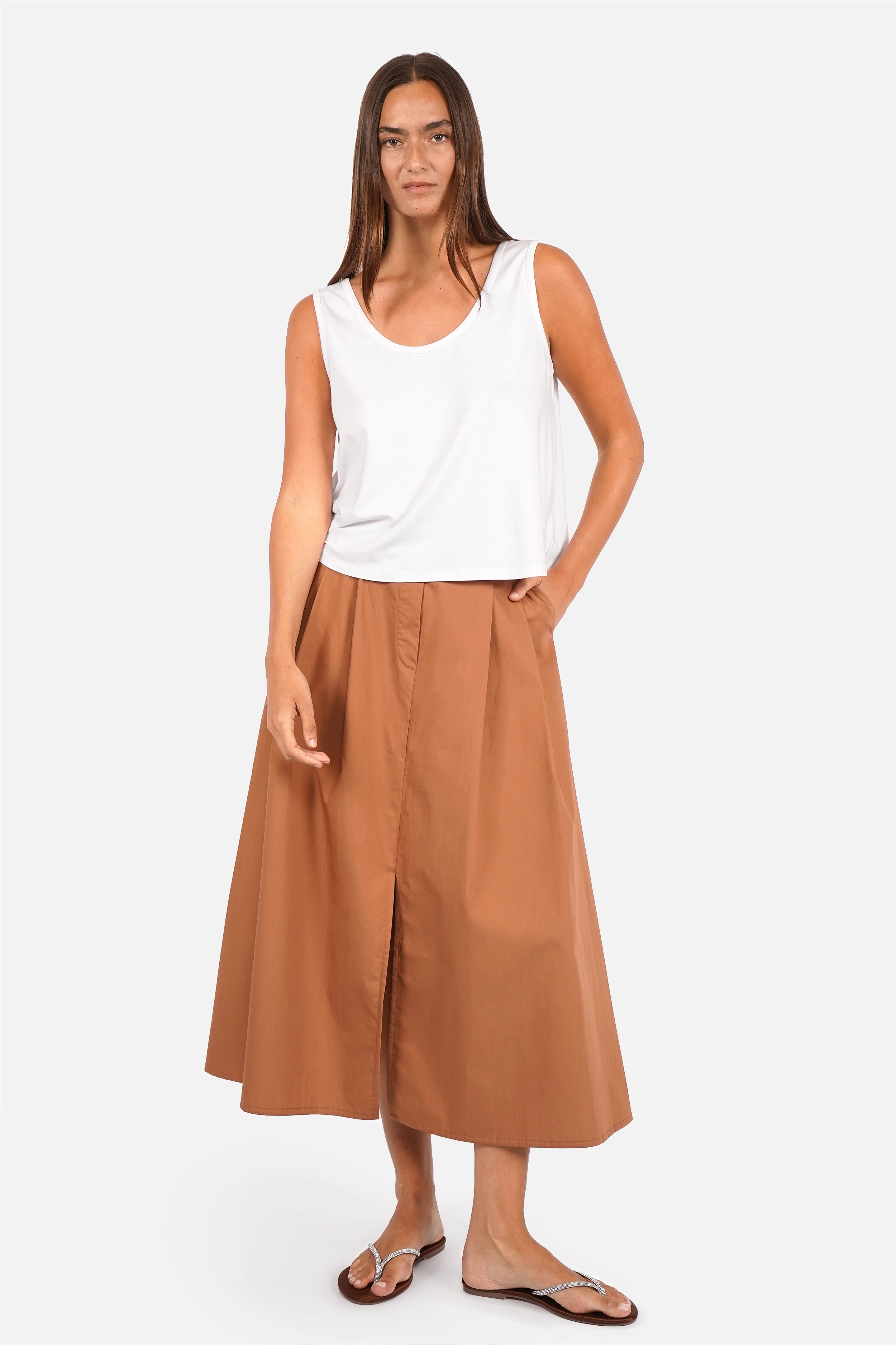 CHIKY Poplin Skirt