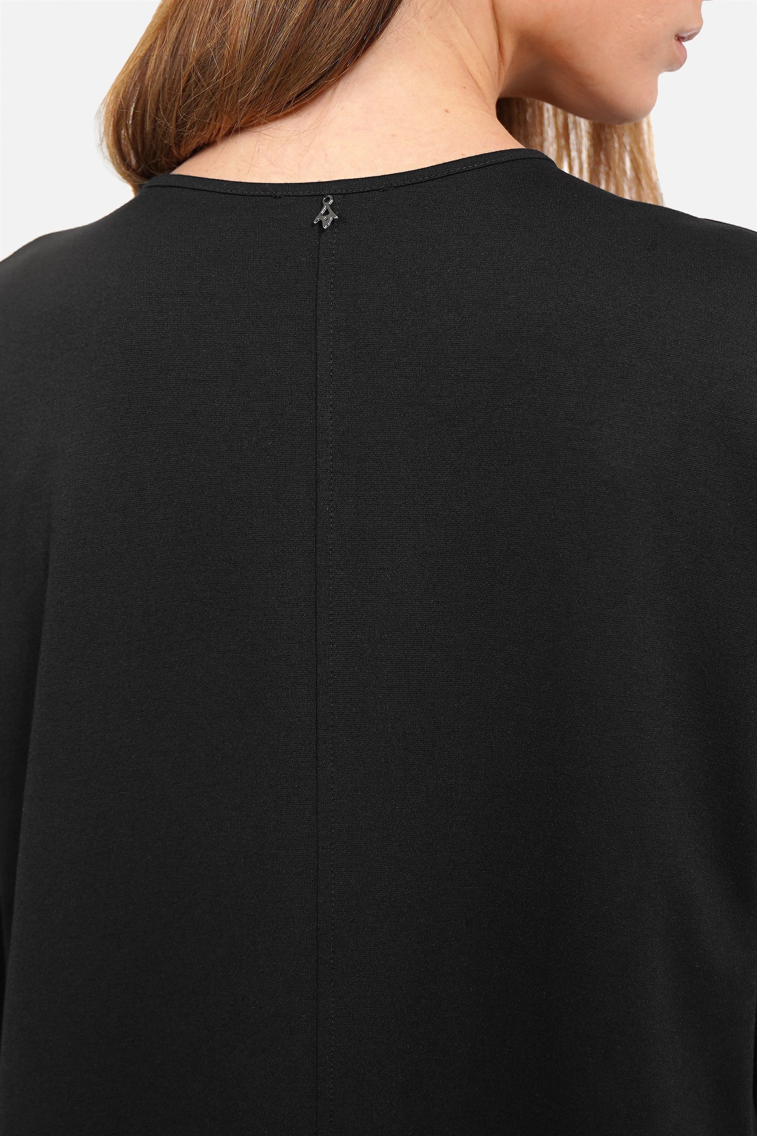 jersey midi dress black Thea Divine Jersey Midi Dress