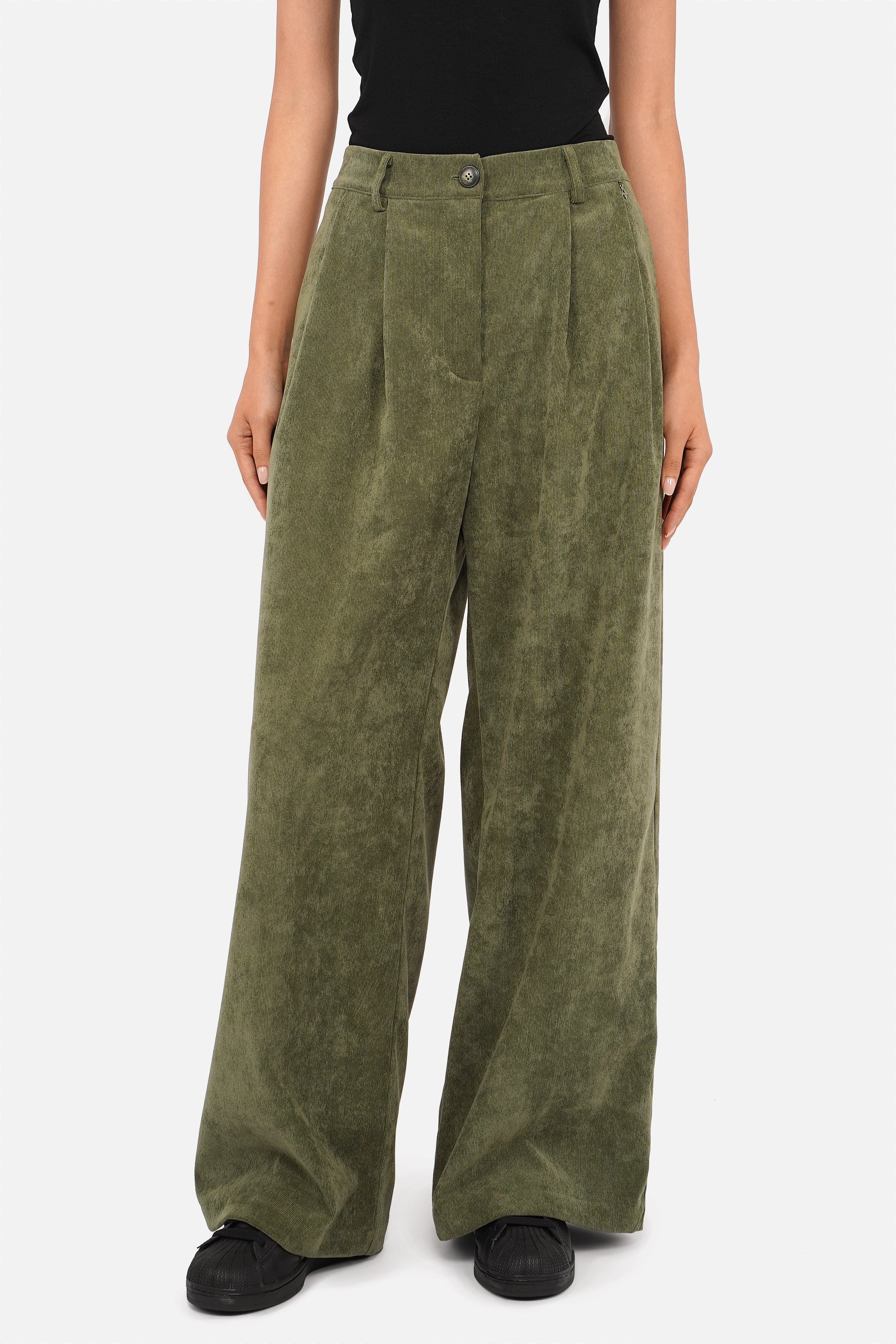 ELEE Wide Leg Cordhose