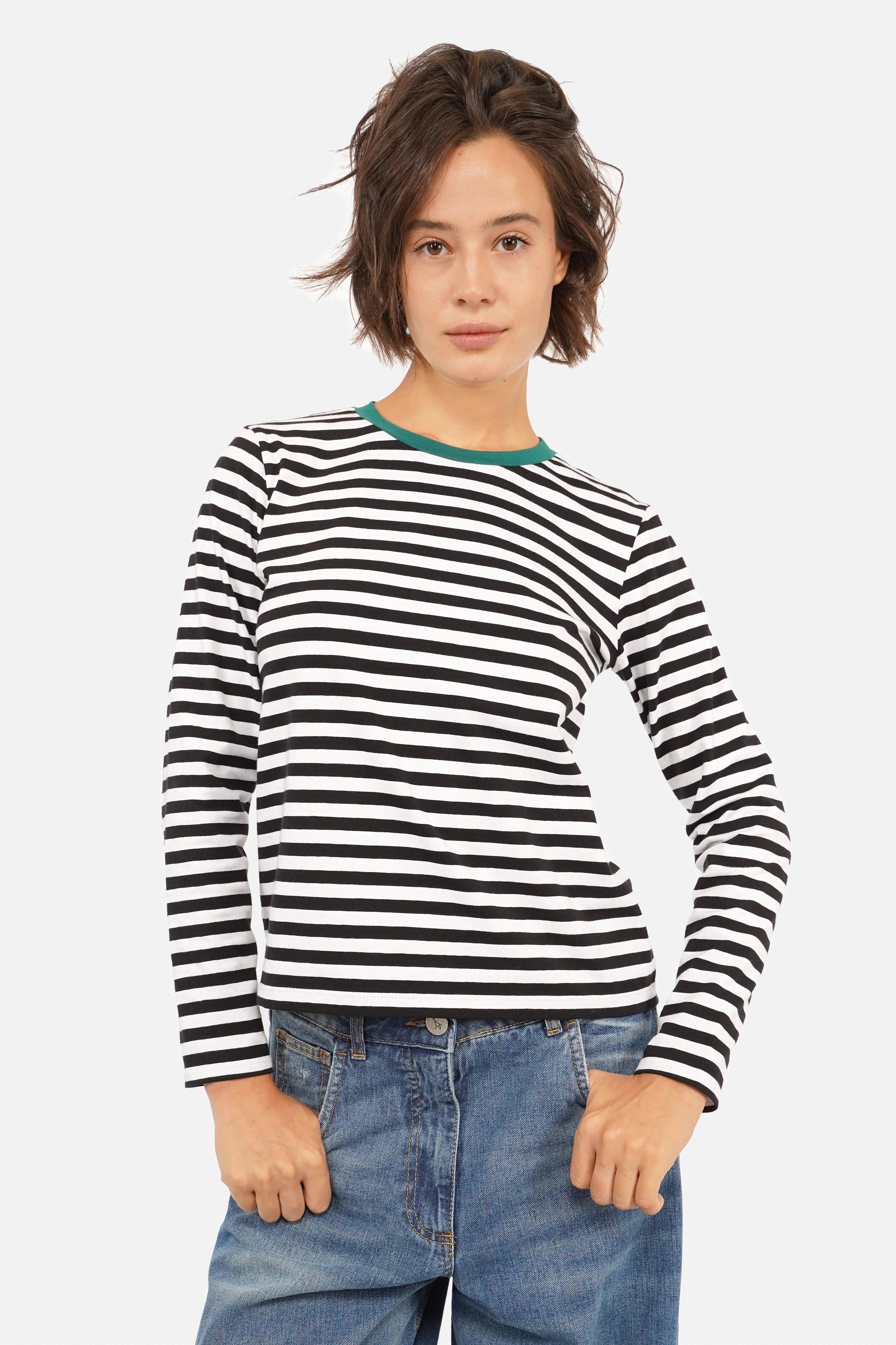 ELIN longsleeve van katoenjersey
