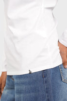 ELIN Longsleeve aus weichem Baumwolljersey mit Rundhalsausschnitt und Regular Fit in Größe S