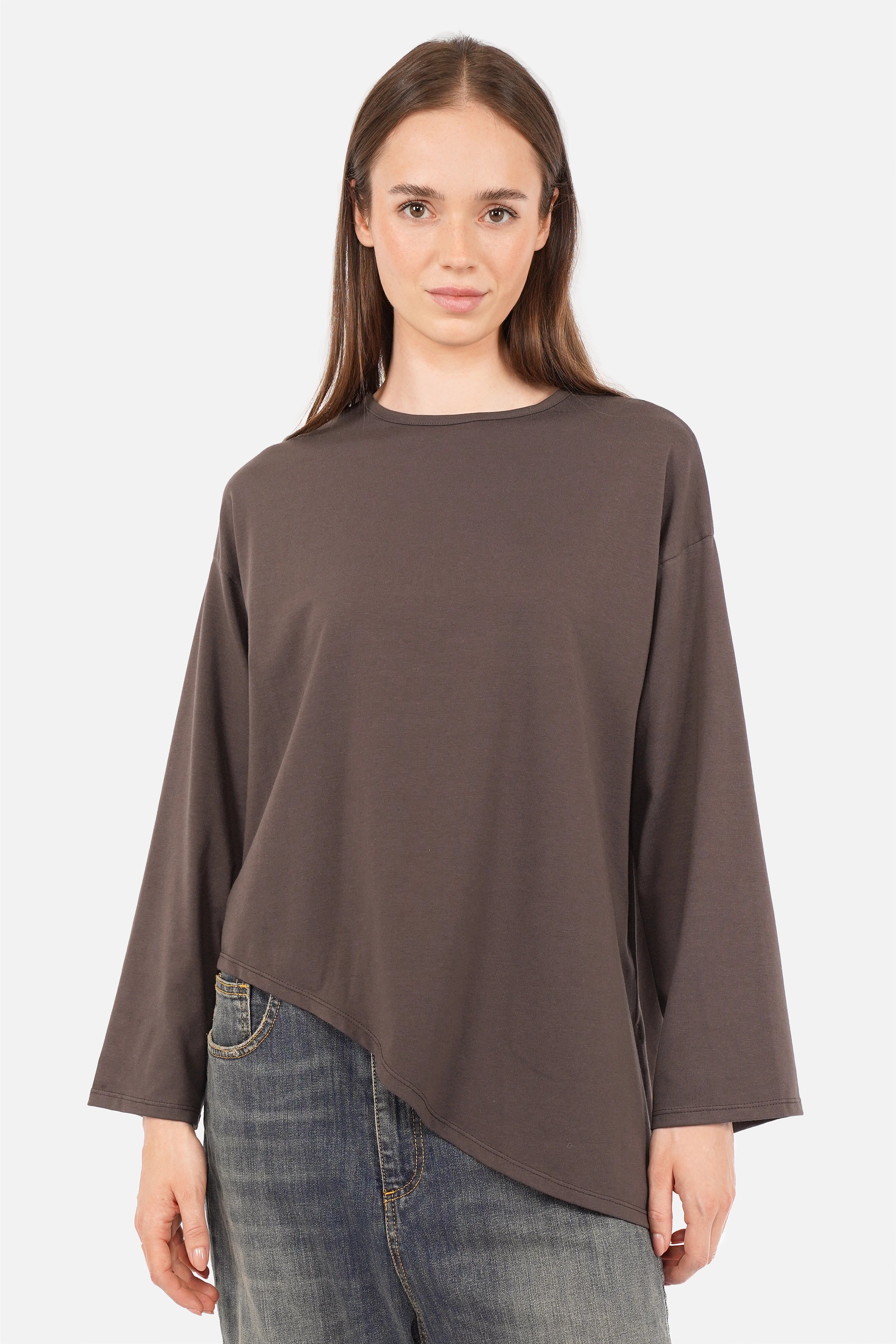 ELIORI asymmetrisch jerseyshirt