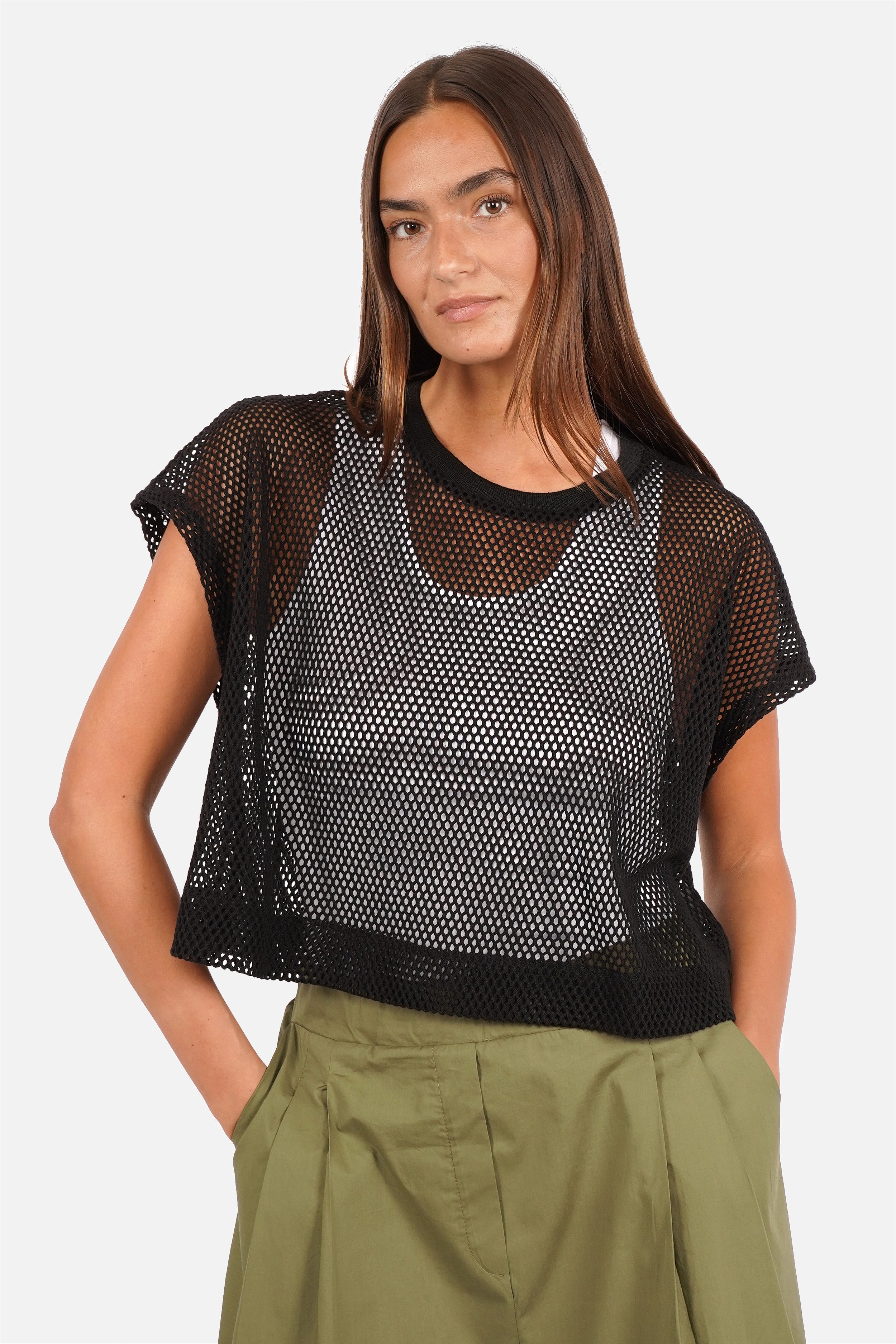 ELIX – haut court en crochet