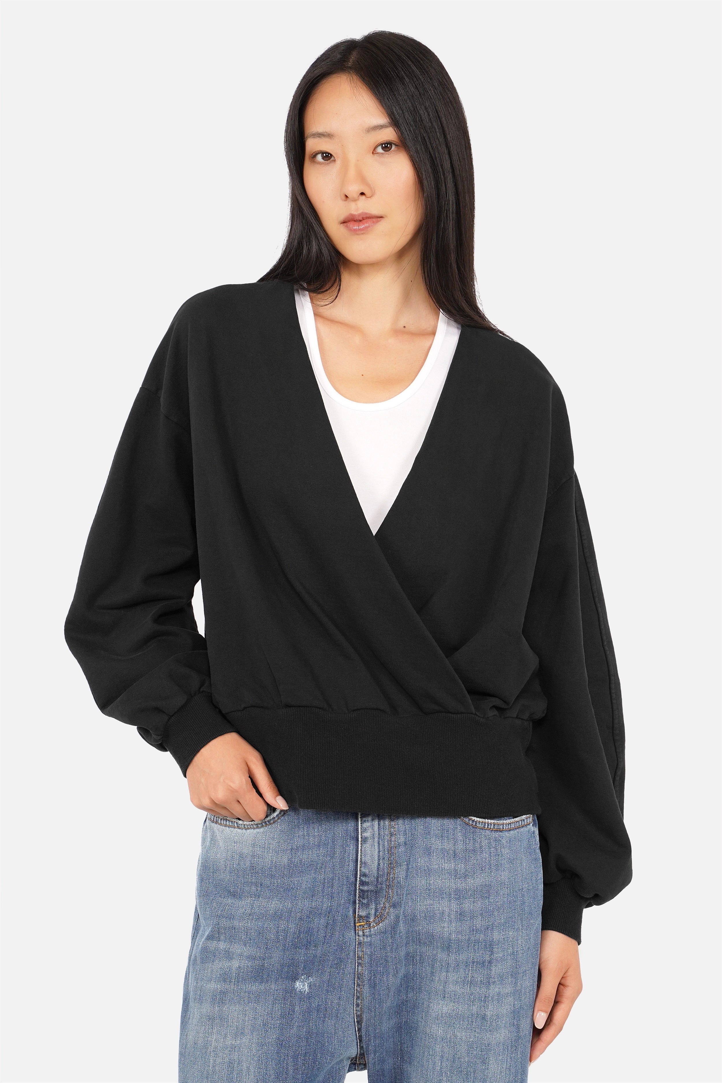 FEDORY sweat croisé