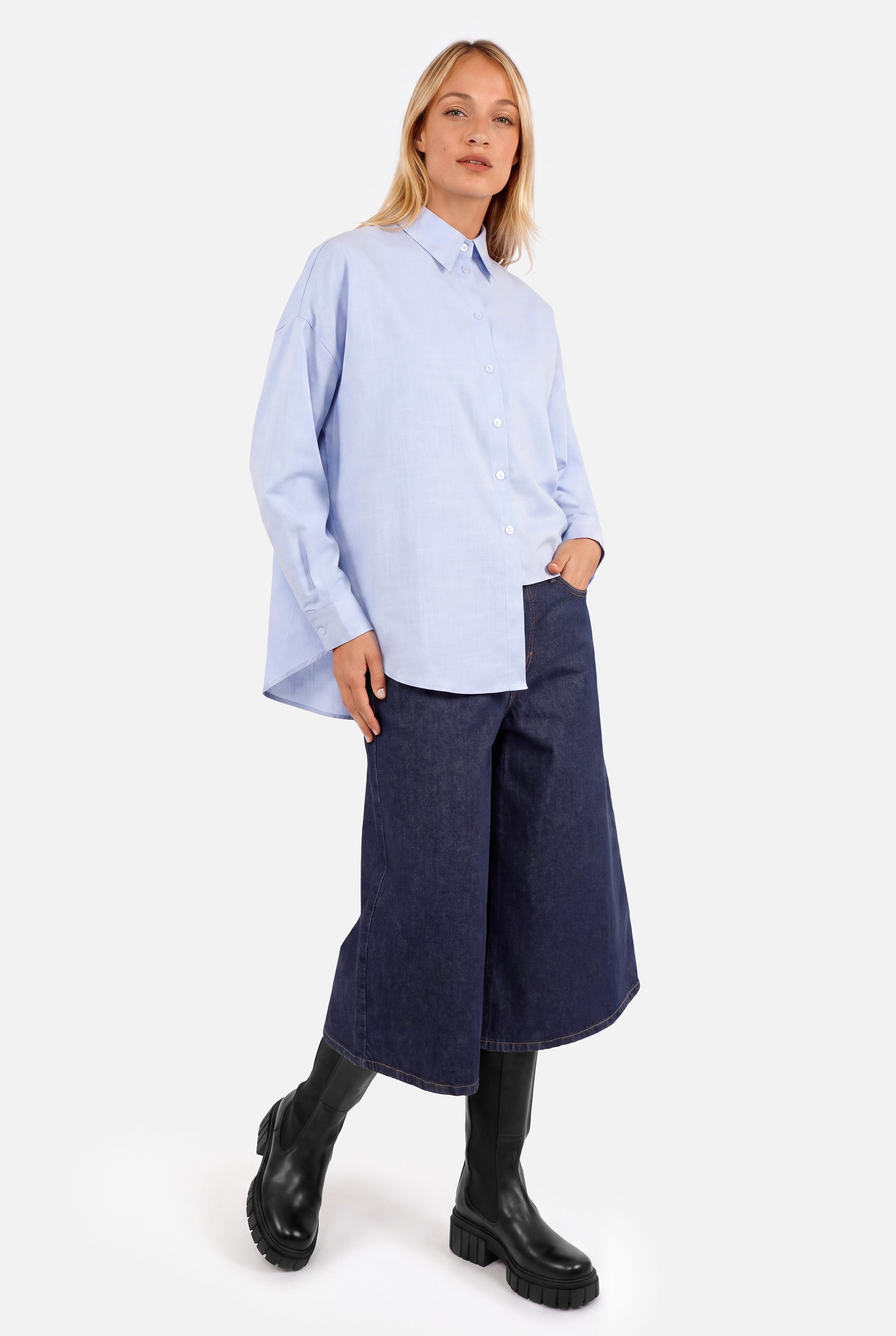 FINAA asymmetric shirt blouse