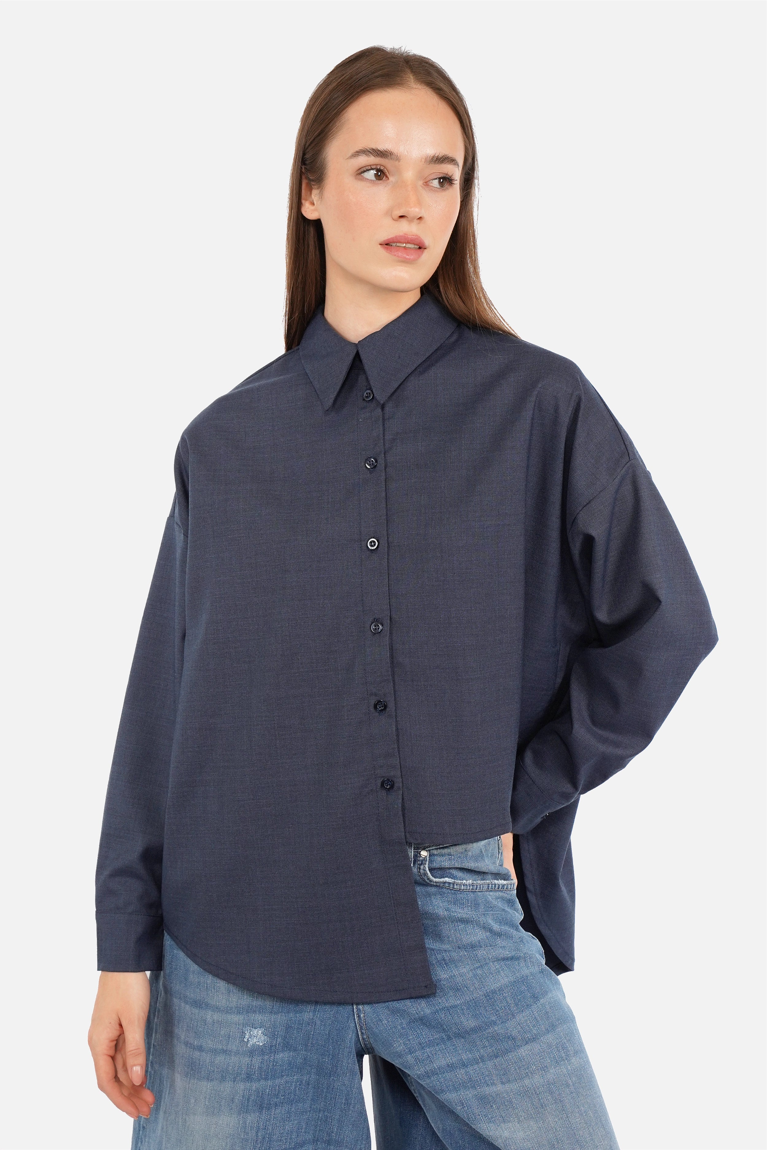FINAA asymmetric shirt blouse