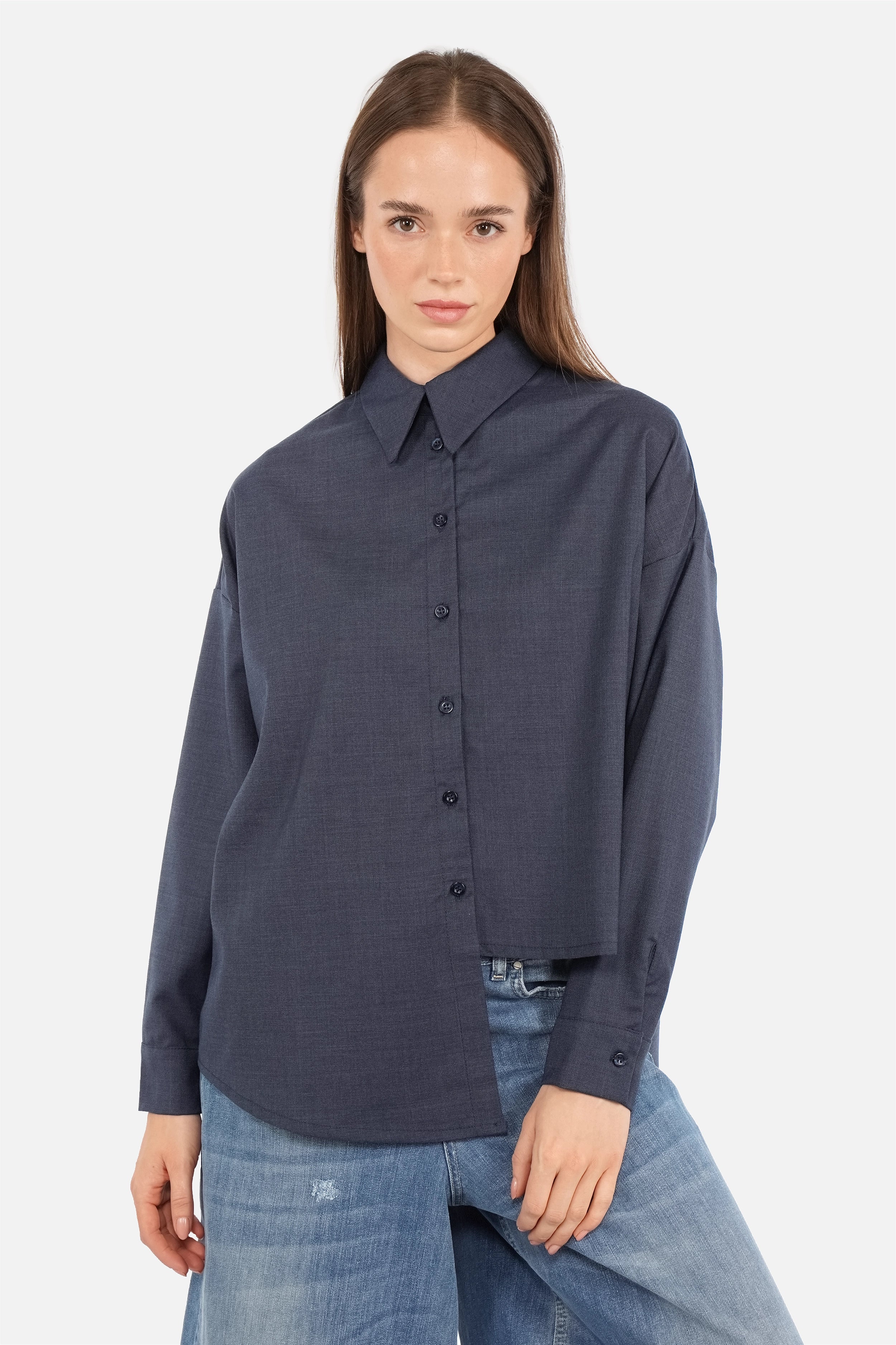 FINAA asymmetric shirt blouse