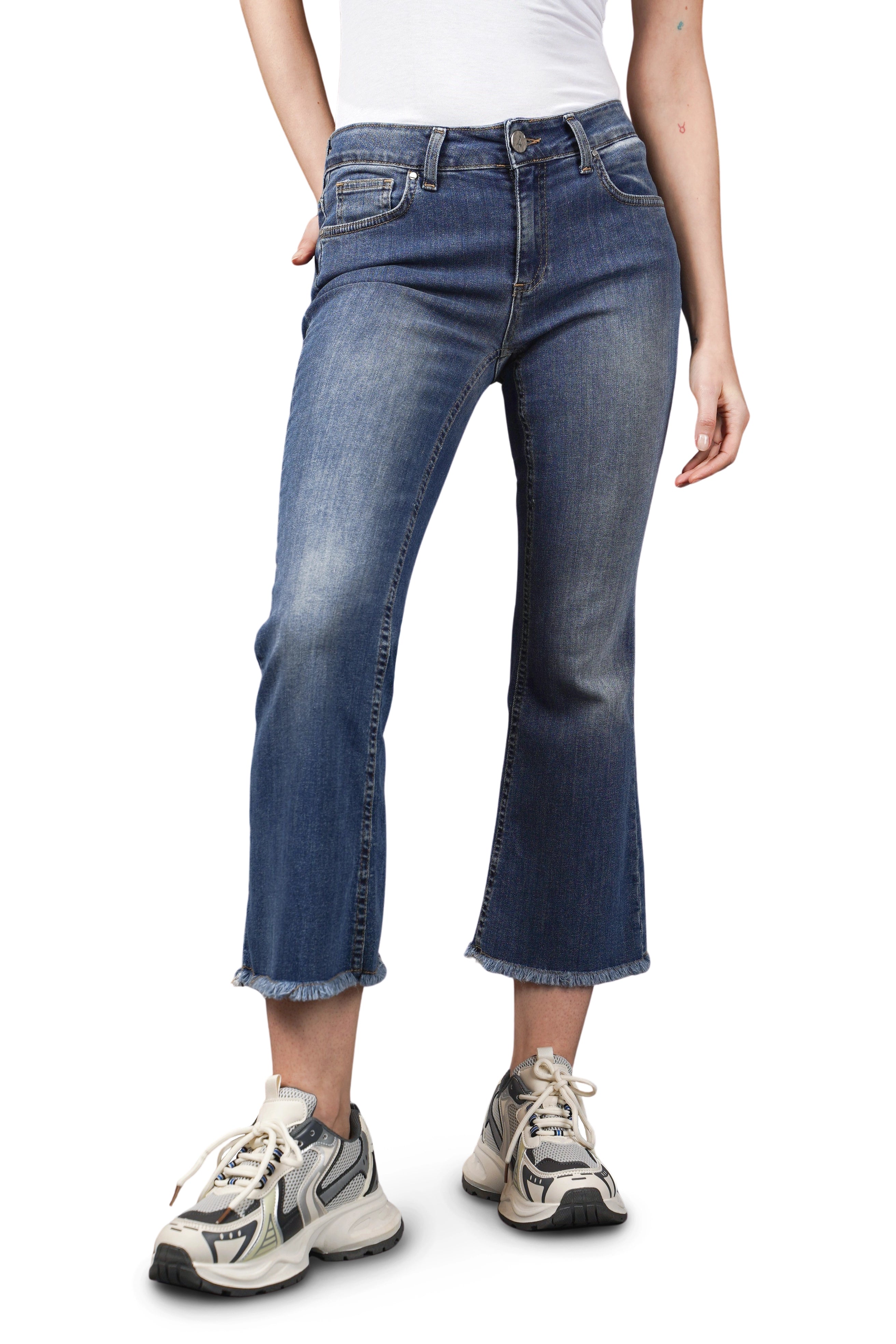 FRANXI Flared Jeans