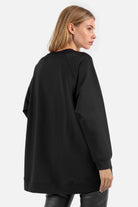 Leichter GRACEY.K Relaxed Sweater mit Rundhals und Raglanärmeln in weicher Sweatqualität