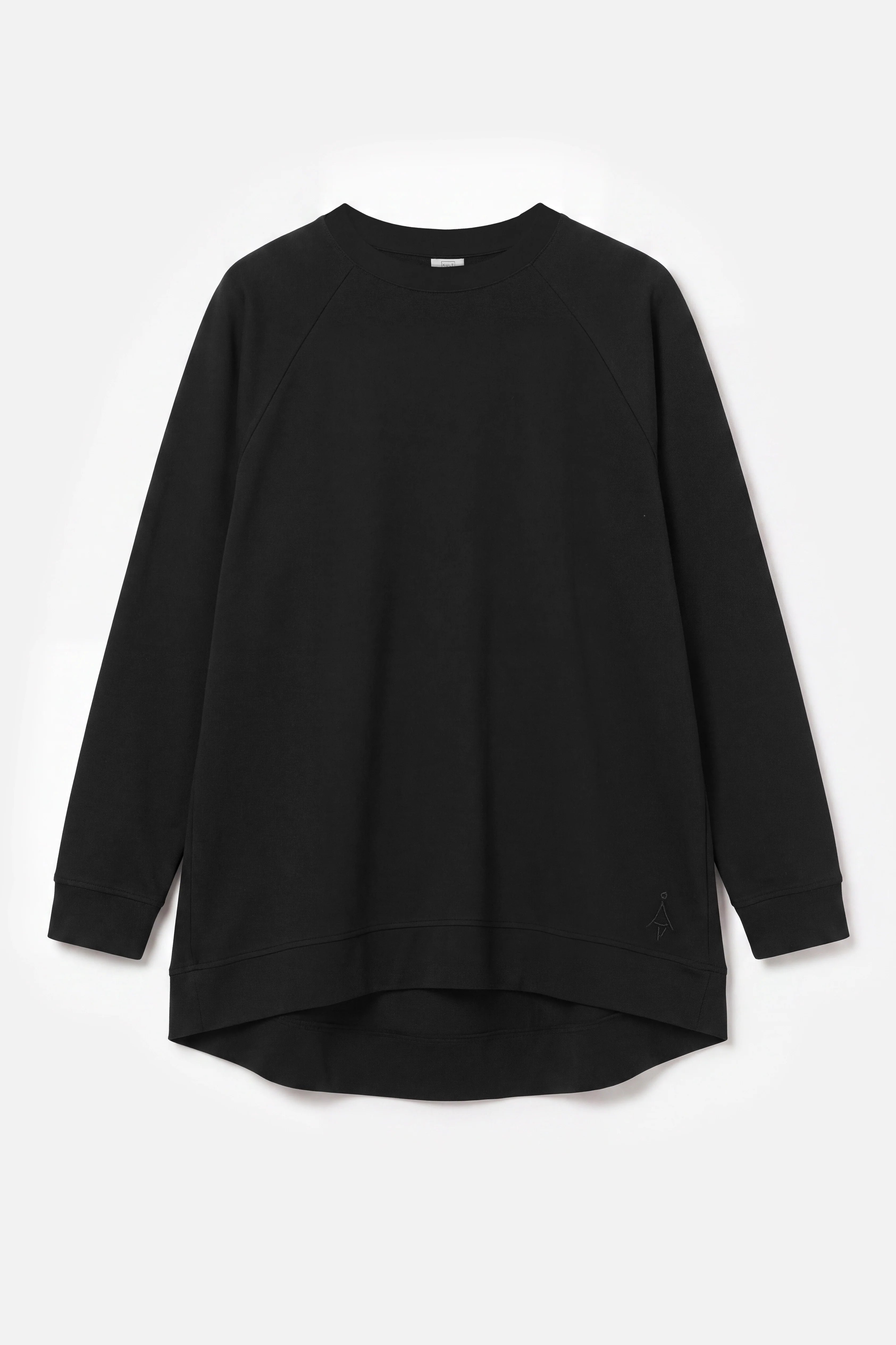 GRACEY.K Relaxed Sweater leichter, weicher Rundhalspullover mit Raglanärmeln und A-Linien-Schnitt