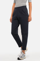 HILLA.K Jerseyhose in Regular Fit mit mittelhohem Bund und elastischem Baumwollstretch