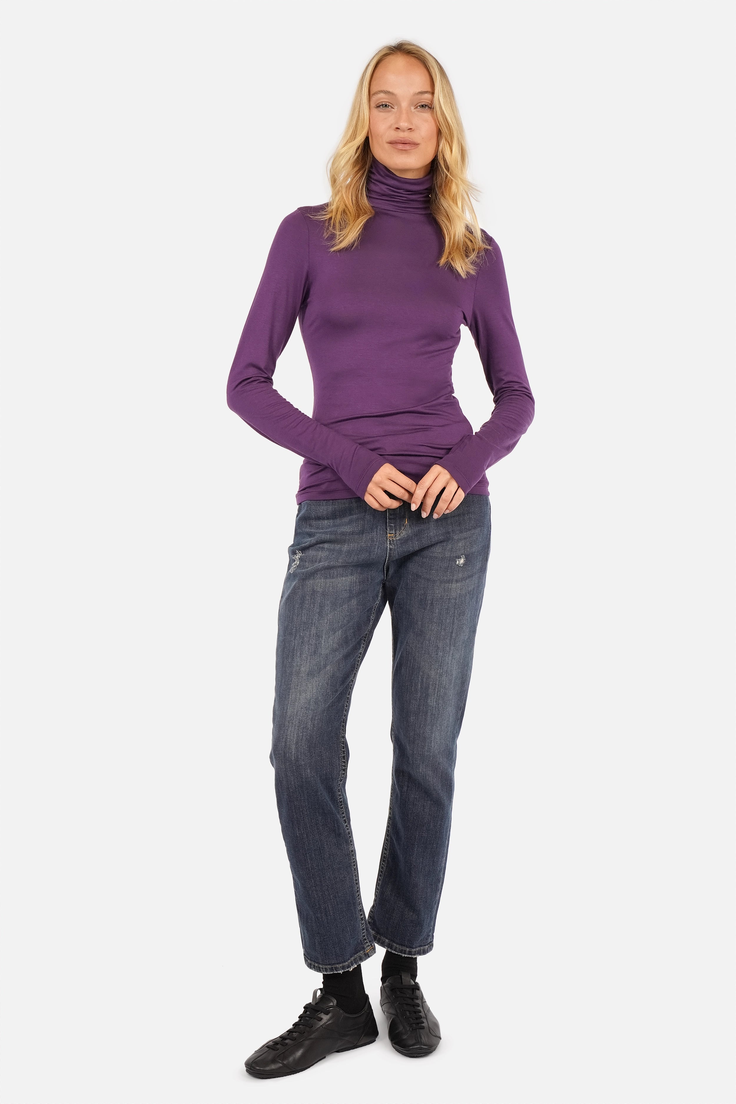 INNEKA Longsleeve mit Rollkragen