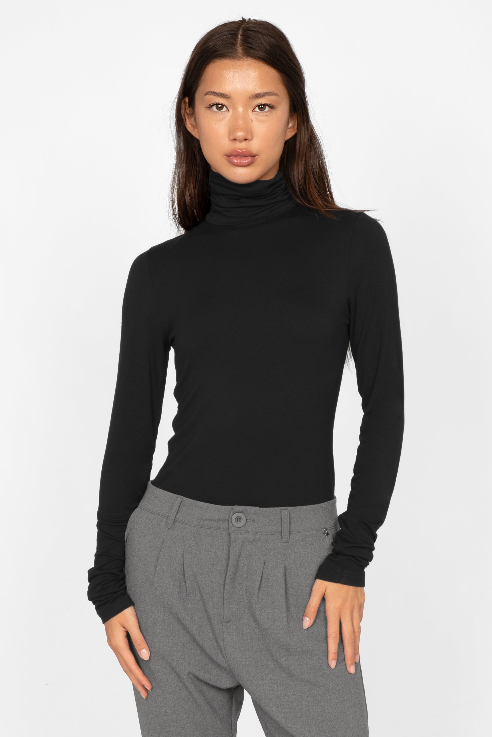 INNEKA Longsleeve mit Rollkragen