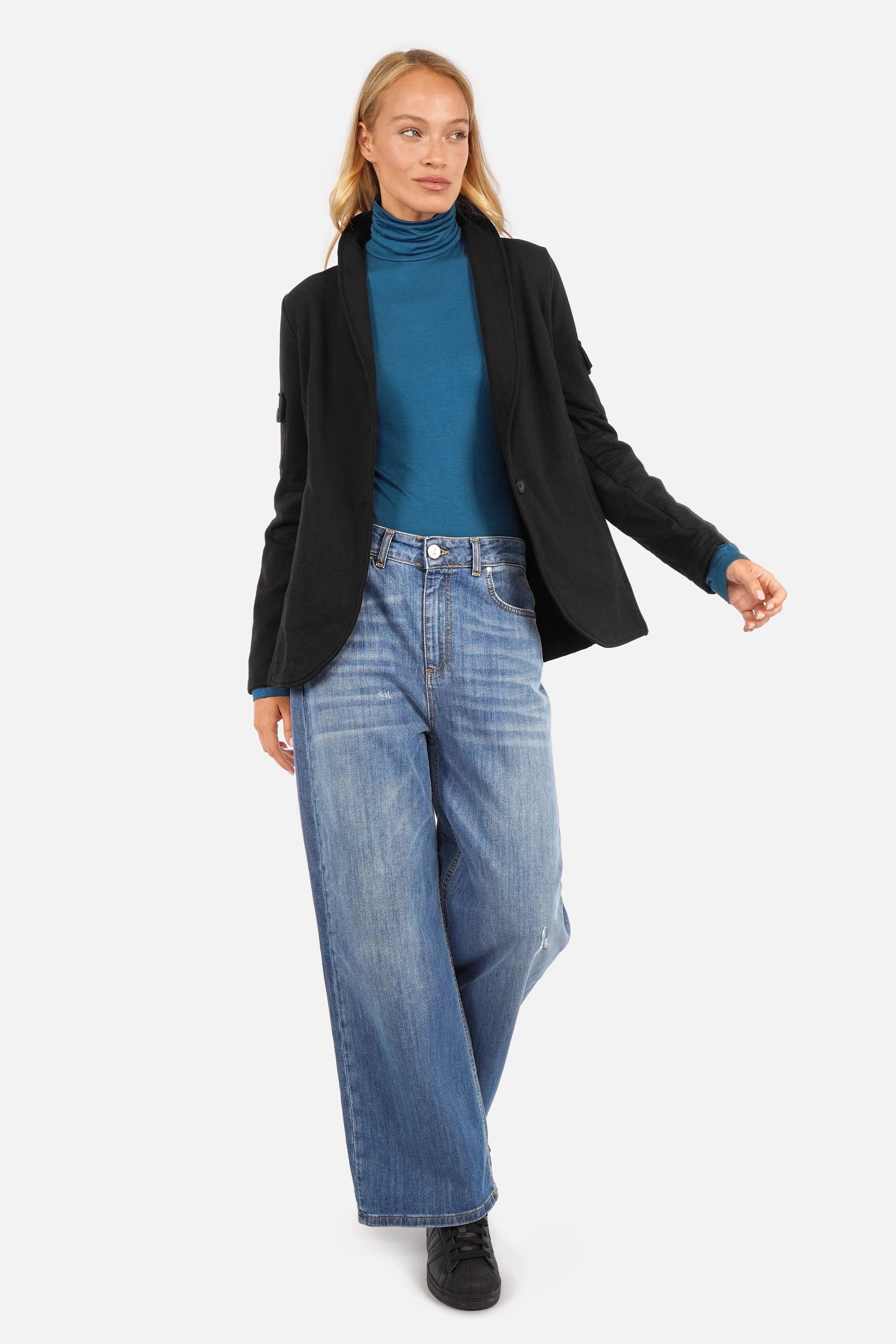 INNEKA Longsleeve mit Rollkragen