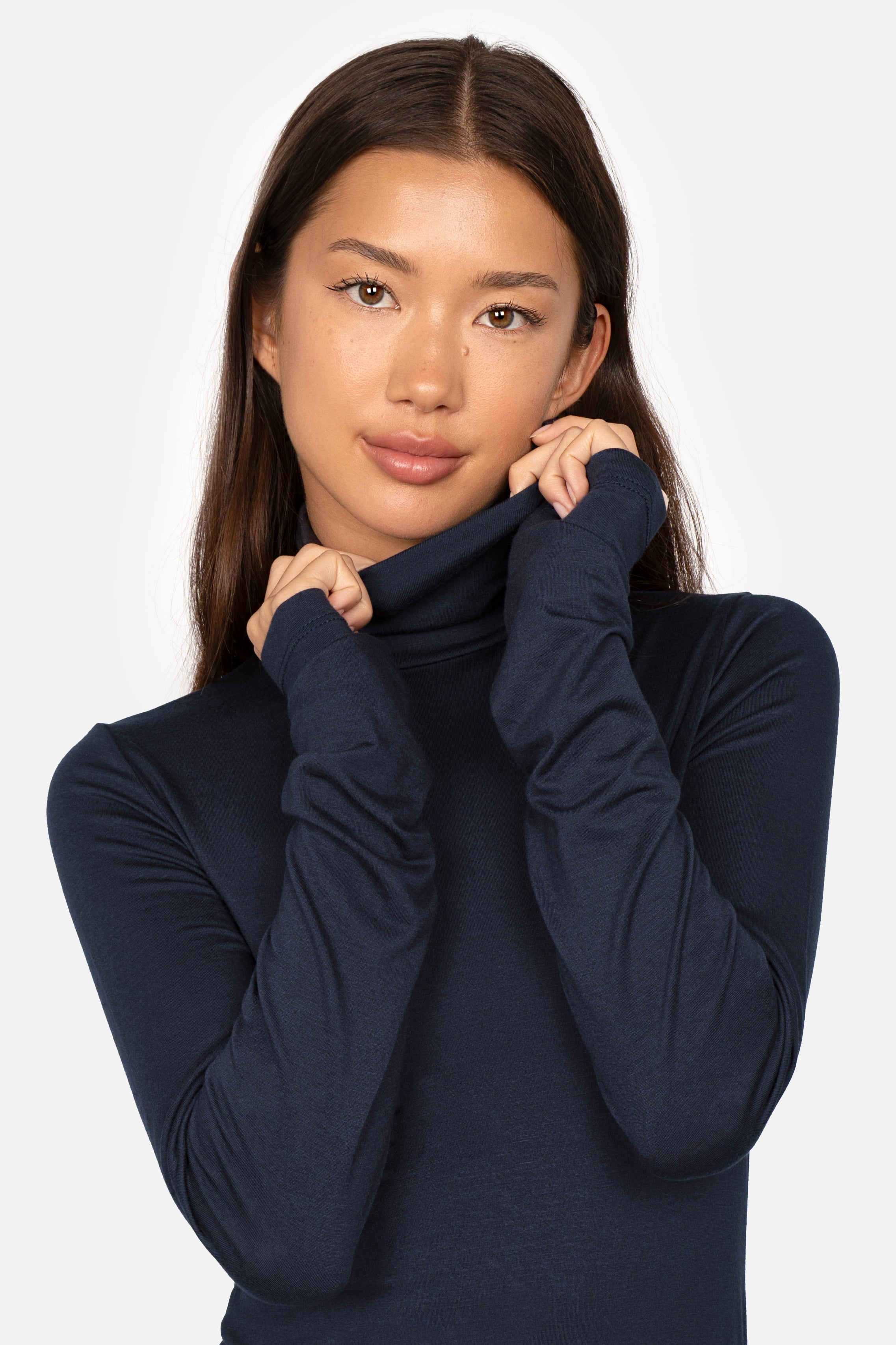 INNEKA Longsleeve mit Rollkragen
