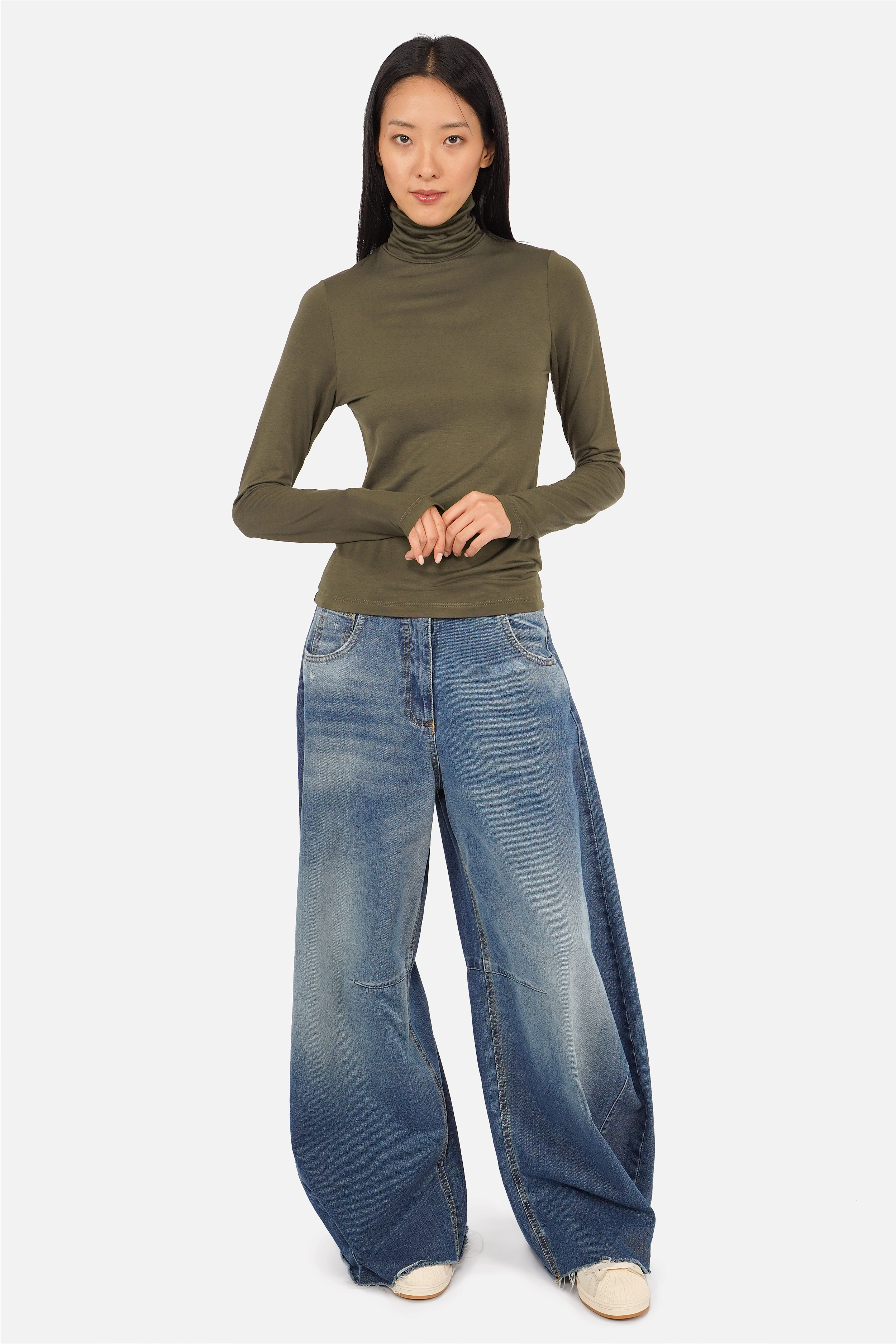 INNEKA Longsleeve mit Rollkragen
