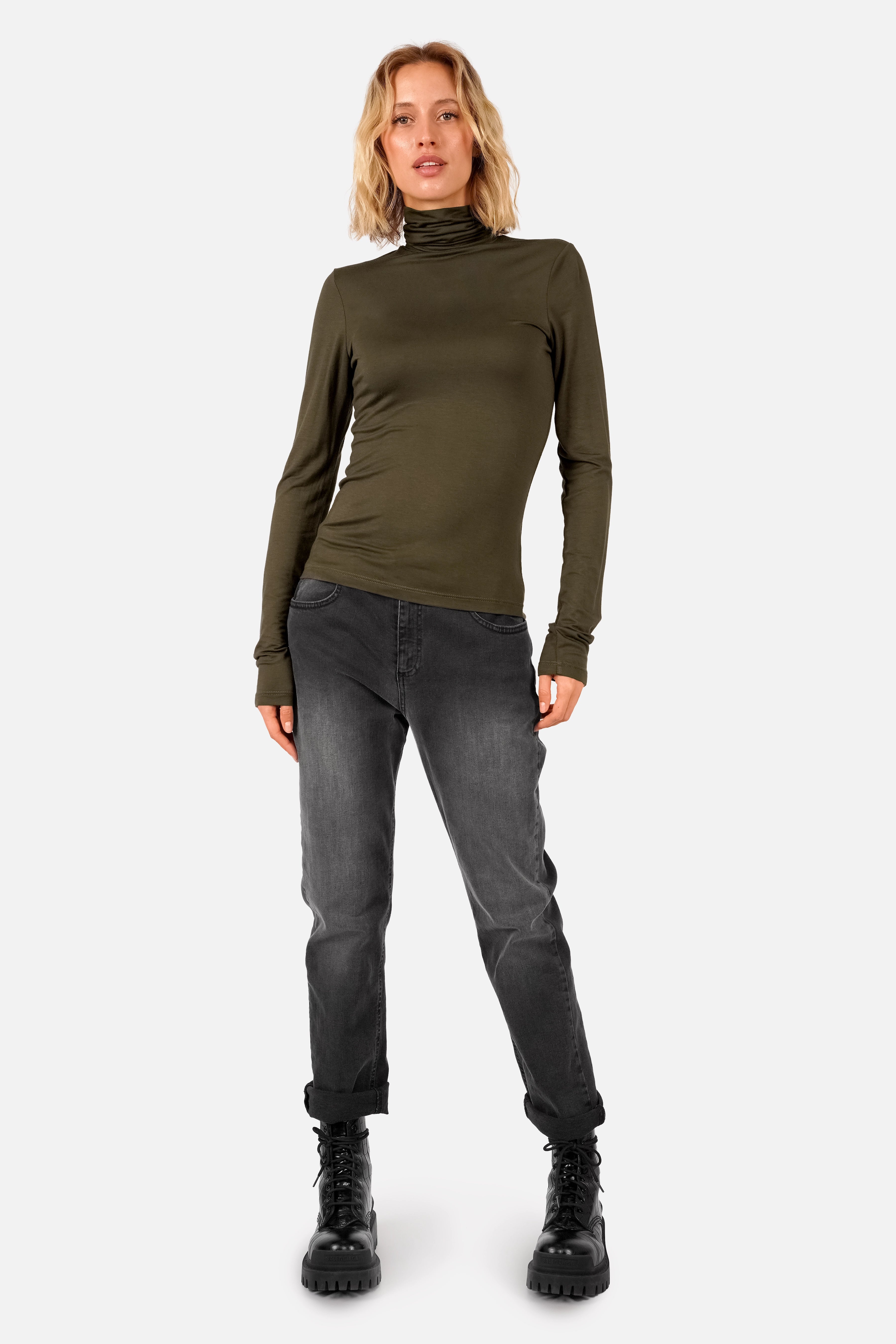 INNEKA Longsleeve mit Rollkragen