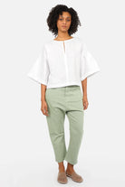 Jeany Baggy Jeans lockere Passform Boyfriend-Look Coloured Denim Italy