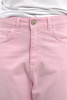 Jeany Baggy Jeans relaxed fit boyfriend style in colored denim with belt and 5 pockets