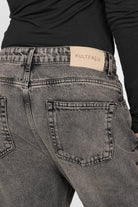 JEANY Baggy Jeans in Moonlight grey washed vintage look with relaxed fit and deep crotch detail