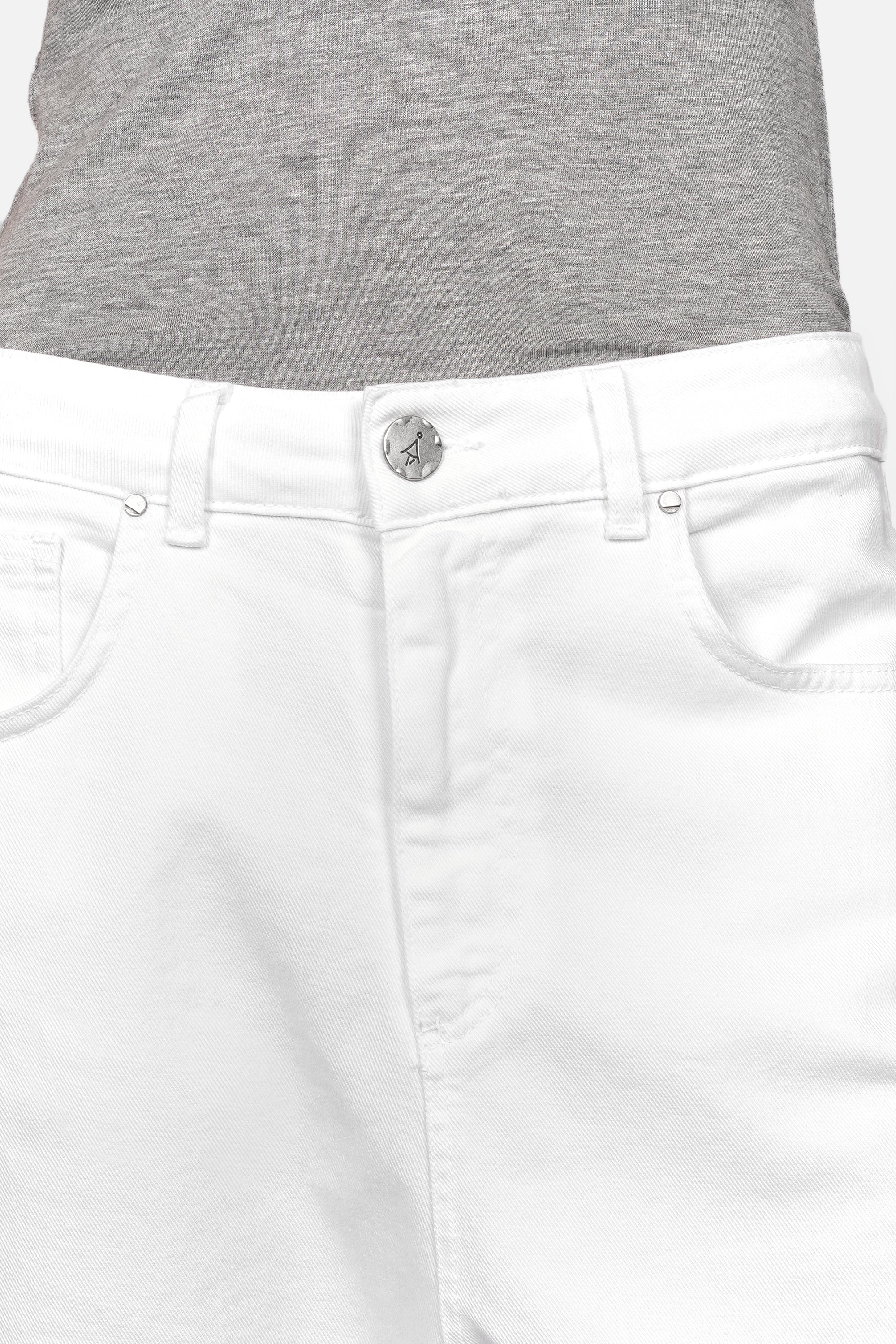 Damen Baggy Jeans mit lockerer Passform und Boyfriend-Look aus italienischem Coloured Denim