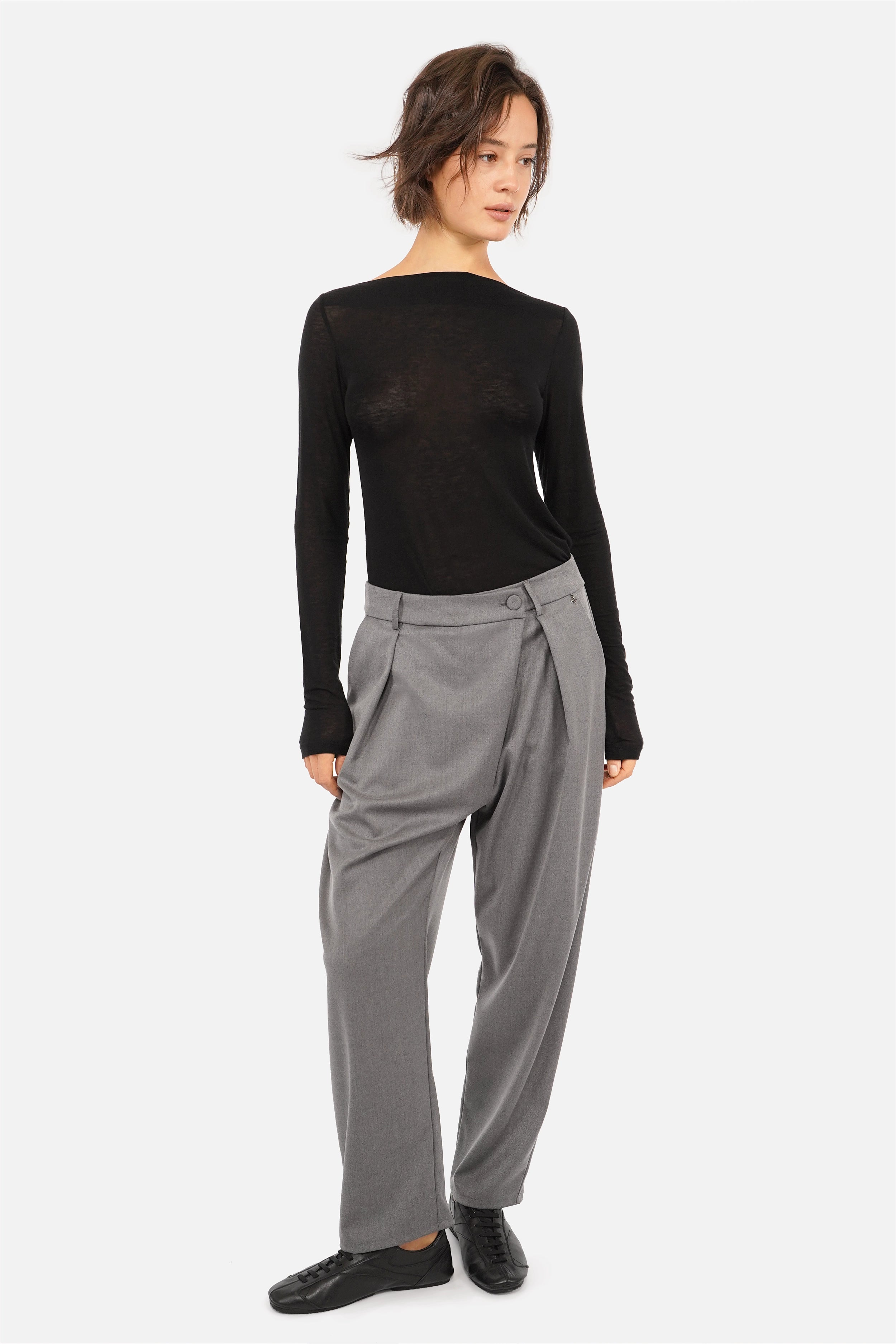 JORELIE Hose mit asymmetrischem Bund
