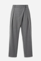 JORELIE Hose mit asymmetrischem Verschluss und seitlichen Eingrifftaschen