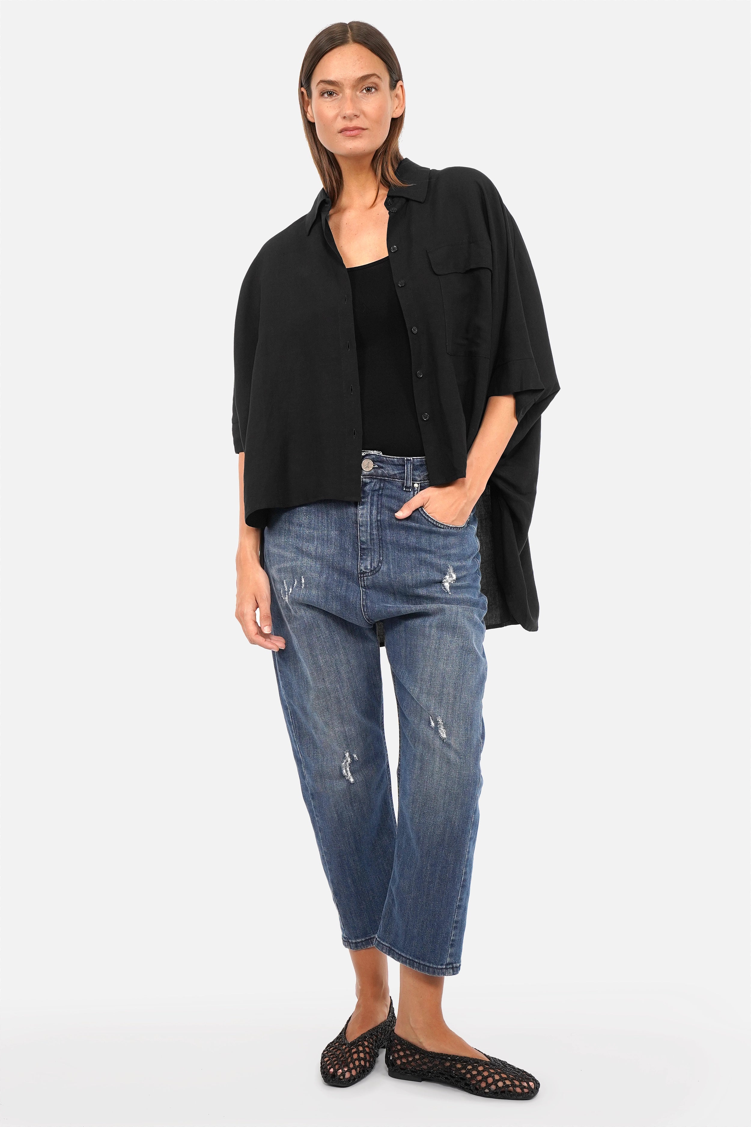 KIOKO overhemdblouse