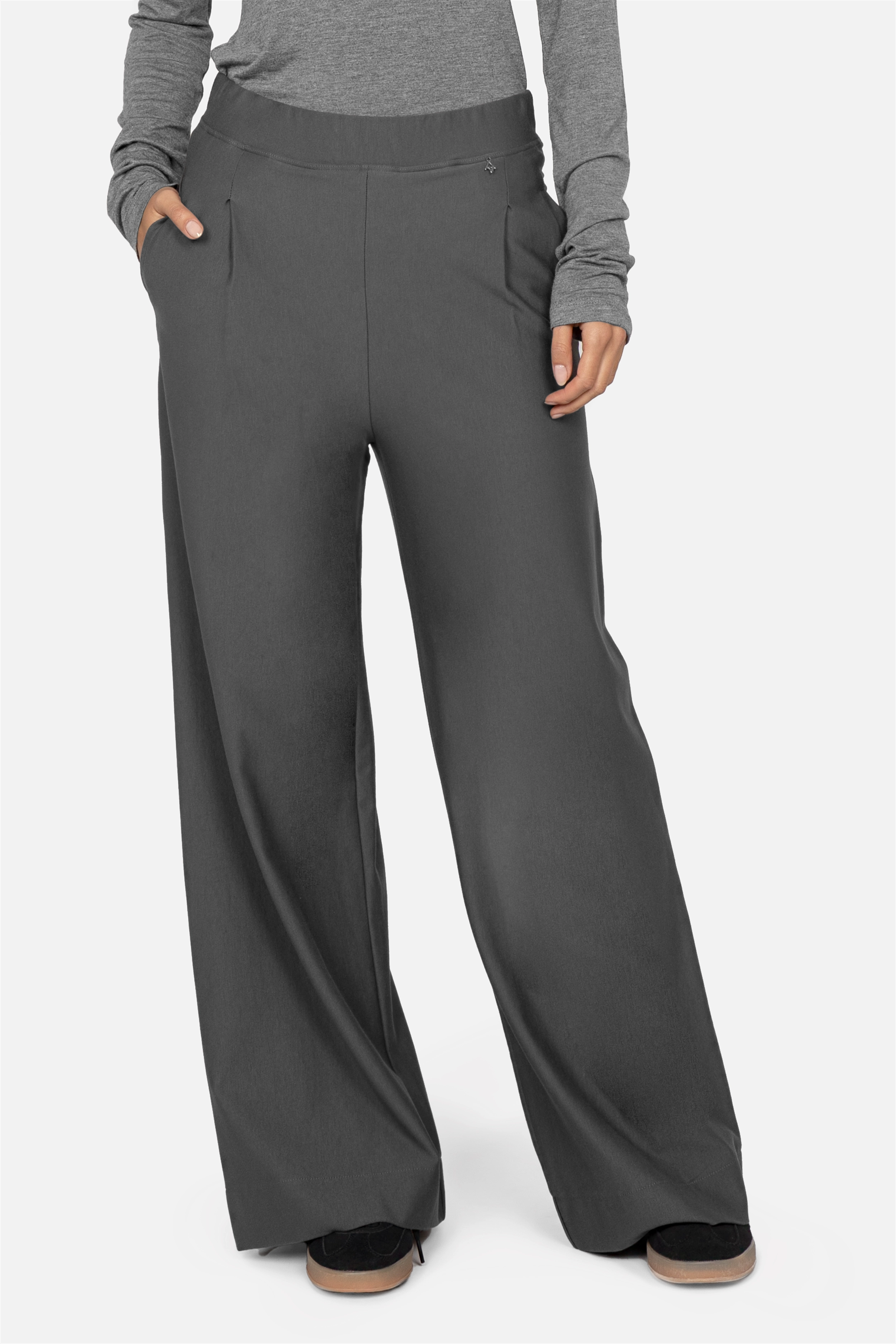 KLARA.K Wide Leg Jerseyhose