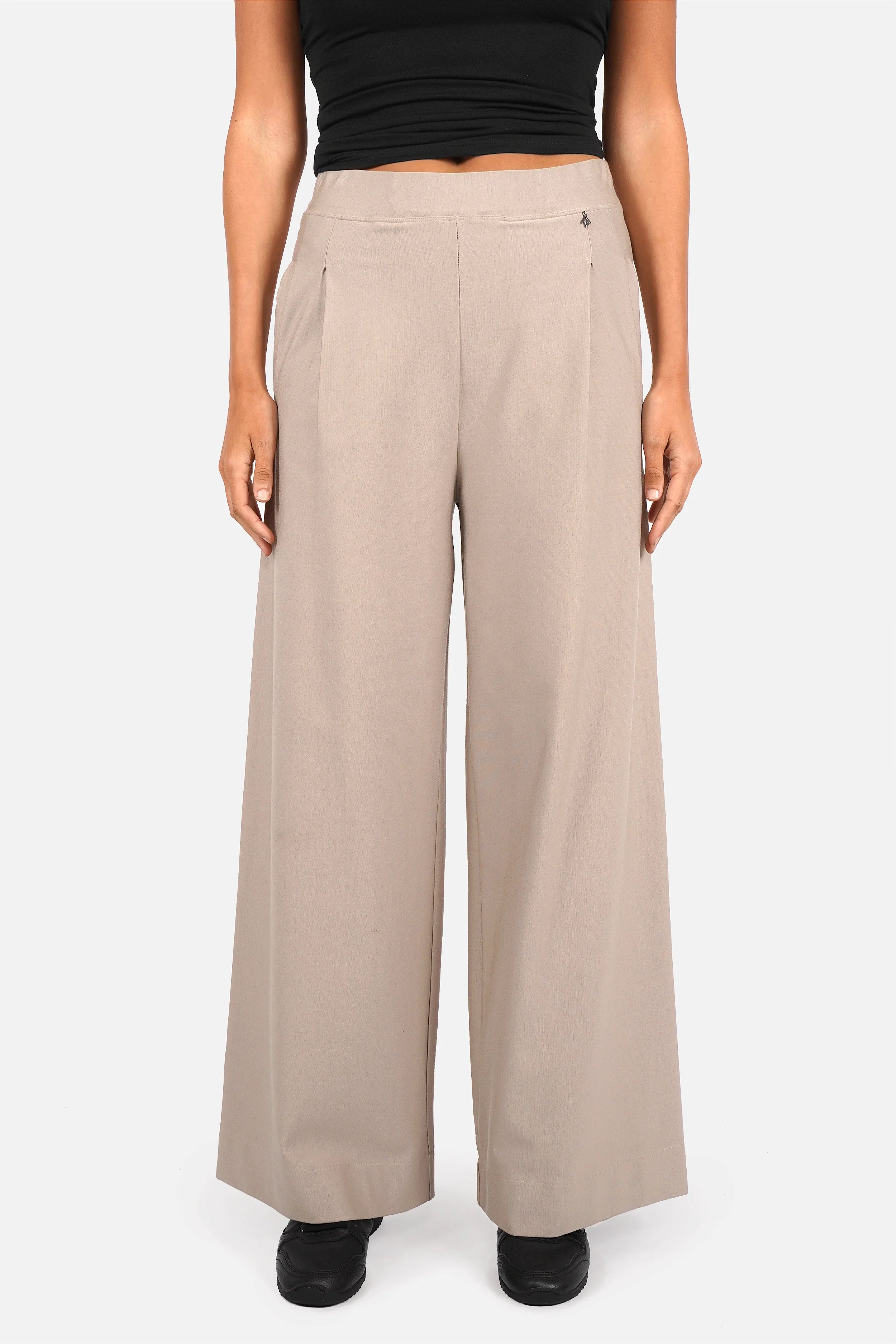 KLARA.K Pantalon à jambes larges