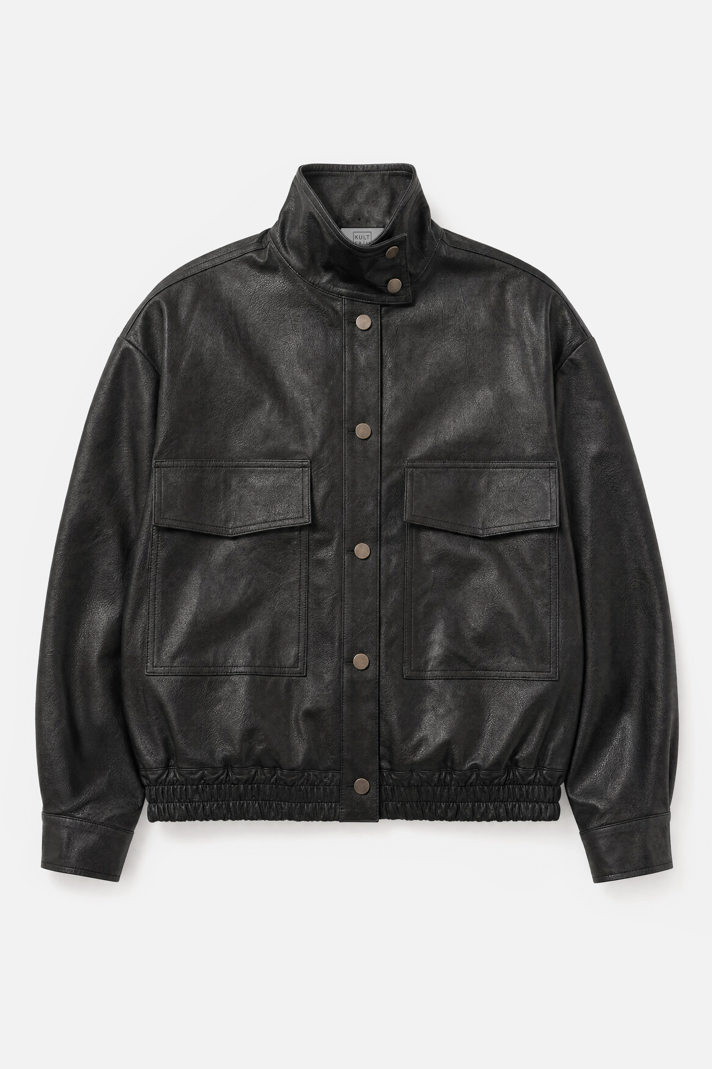 DERA Utility Blouson in Lederoptik