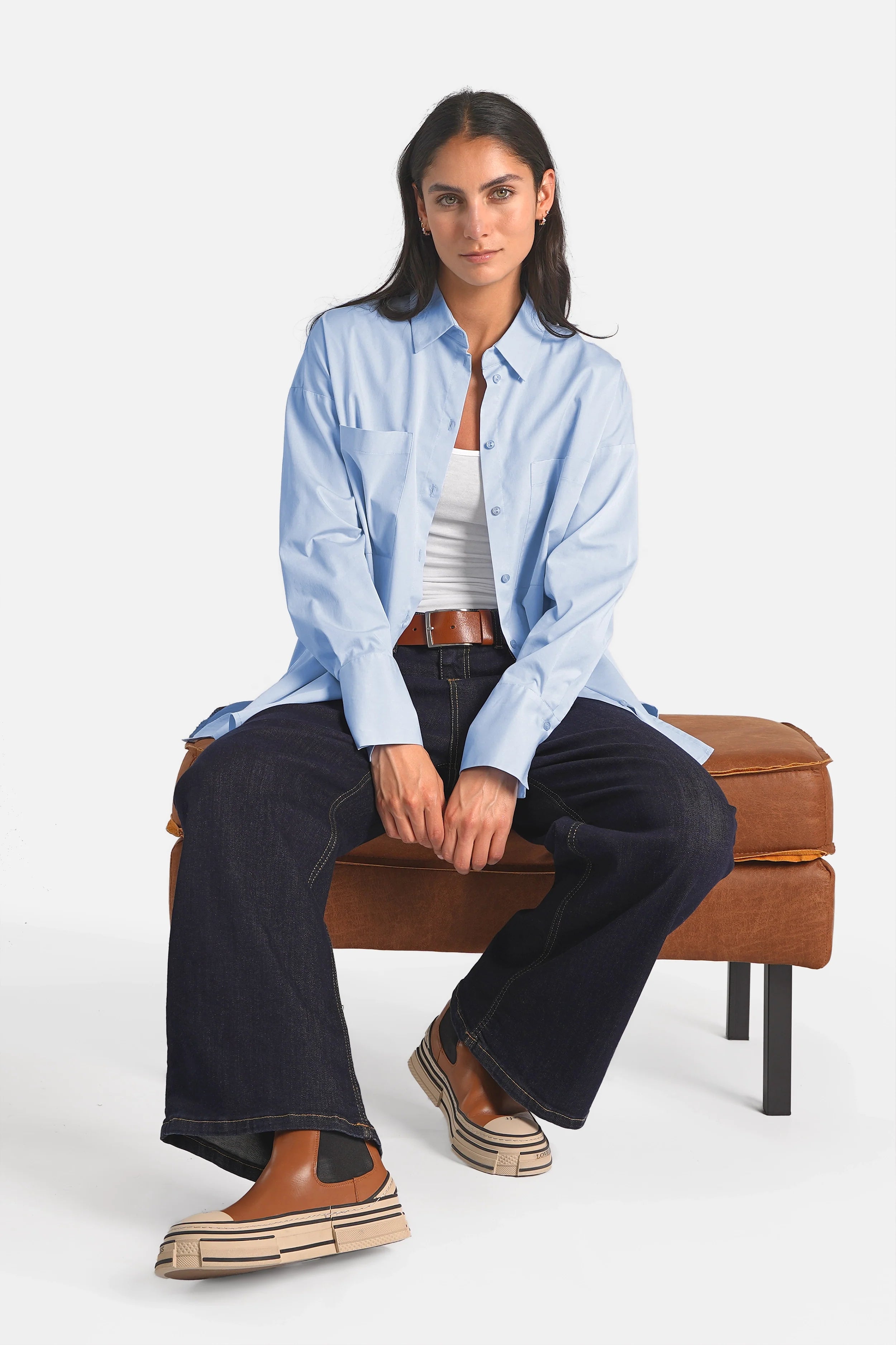 LEA.K Loose Fit Bluse