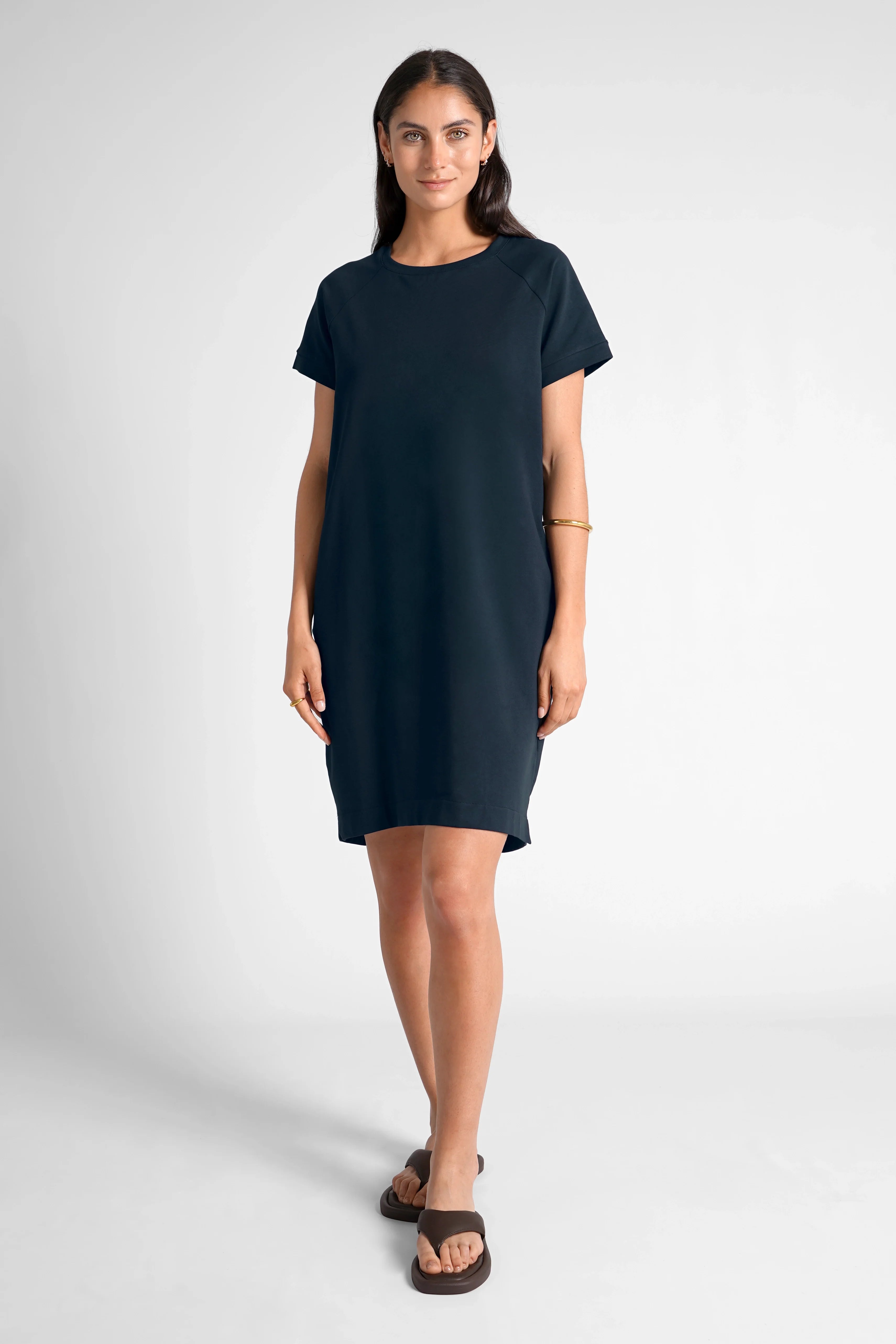 LISSY Kurzarm Sweatkleid
