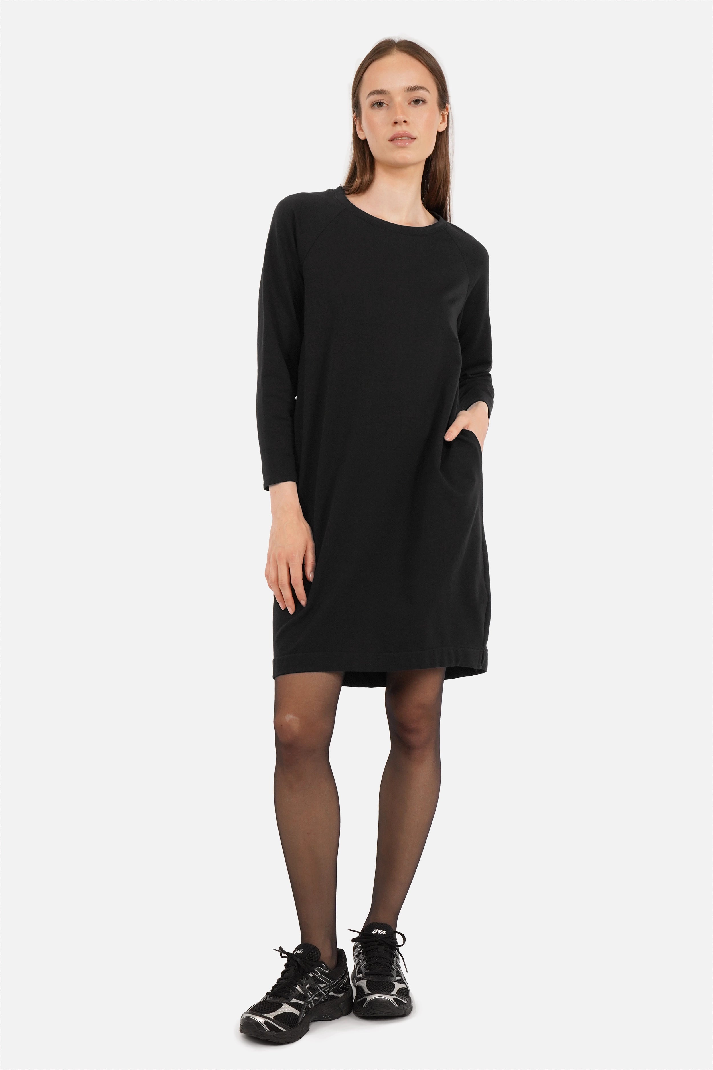 LIZ sweatshirt dress in cotton jersey