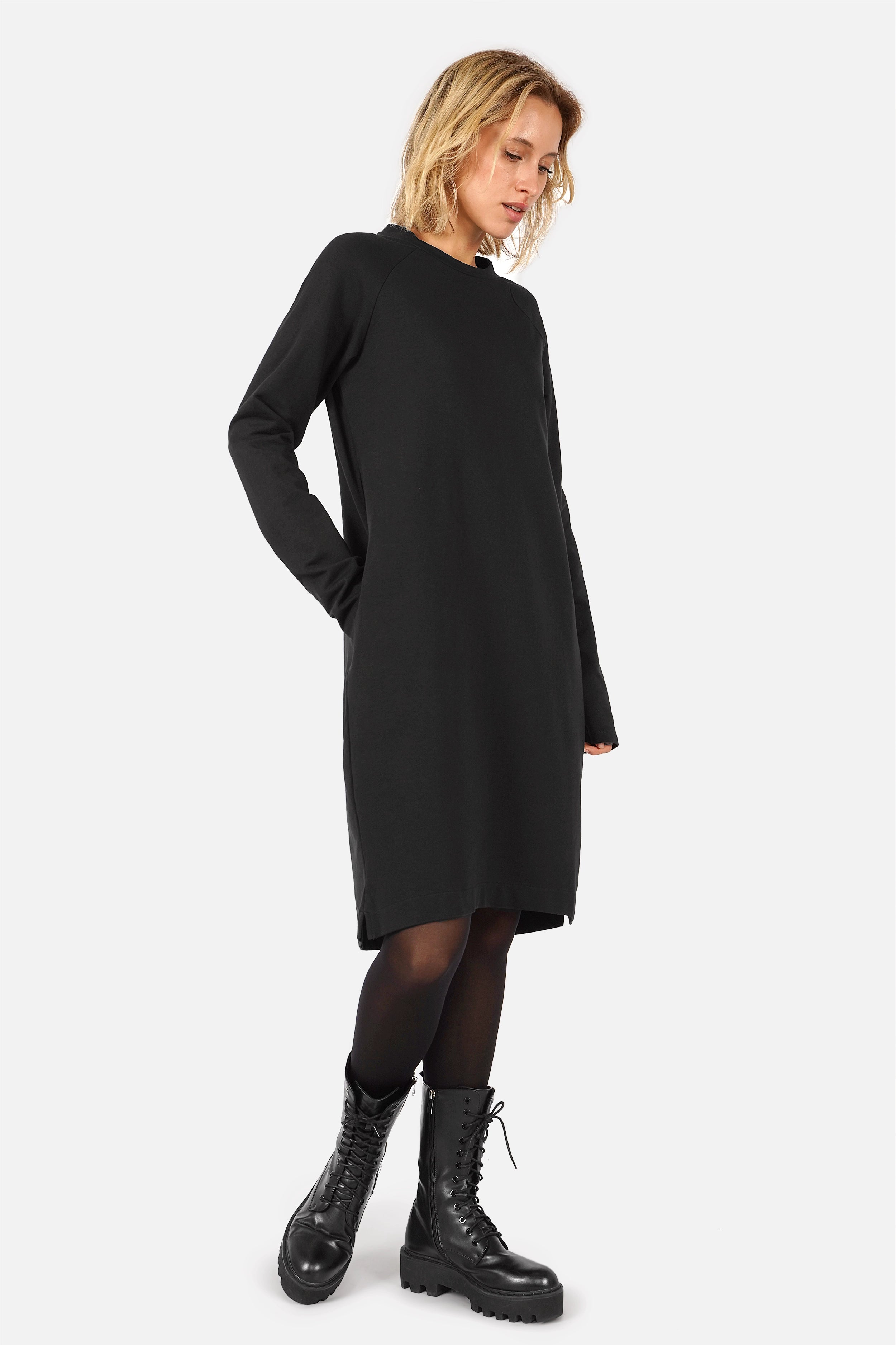 LIZ Sweatkleid aus Baumwolljersey