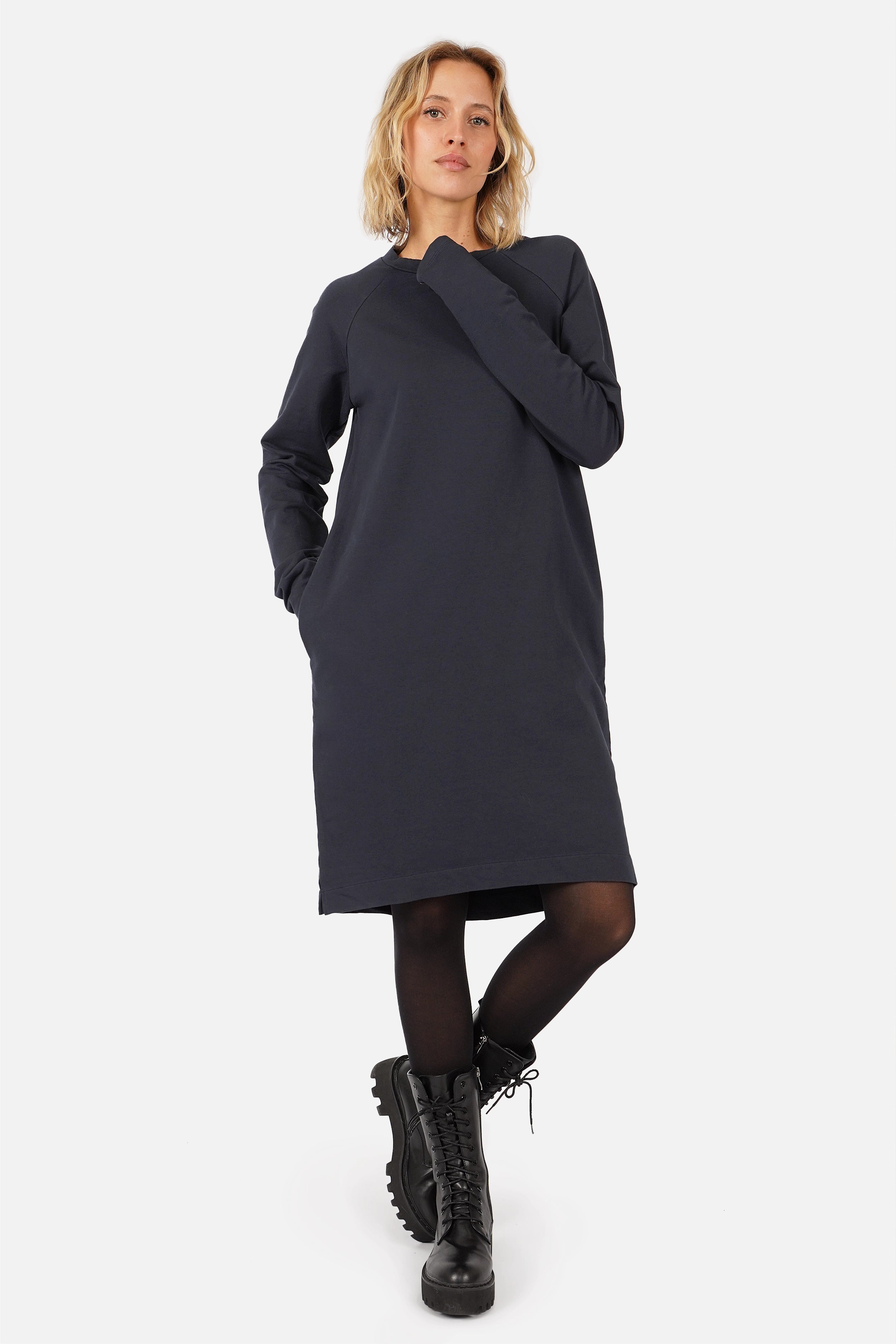 LIZ robe sweat en jersey de coton