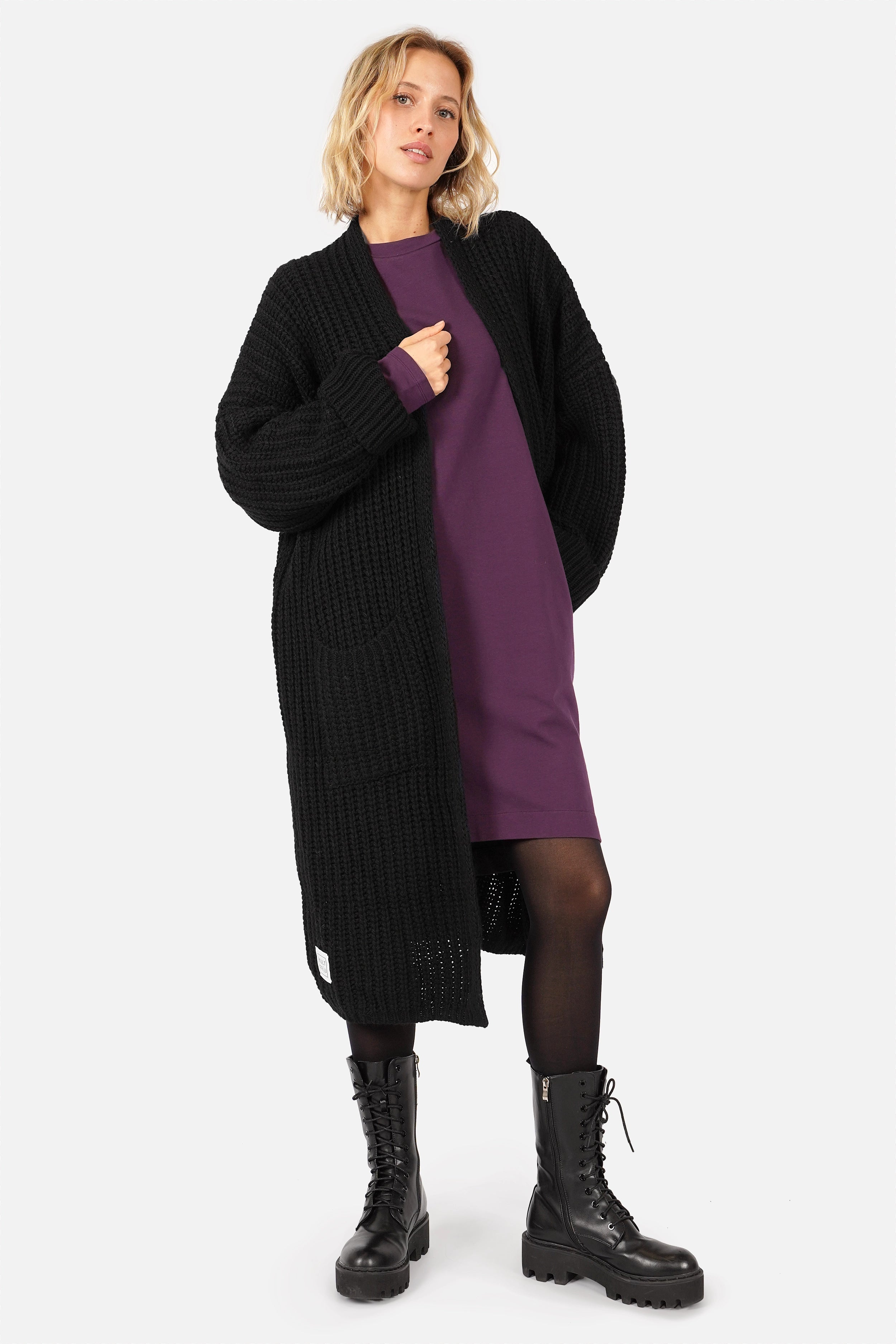 LIZ sweatshirt dress in cotton jersey