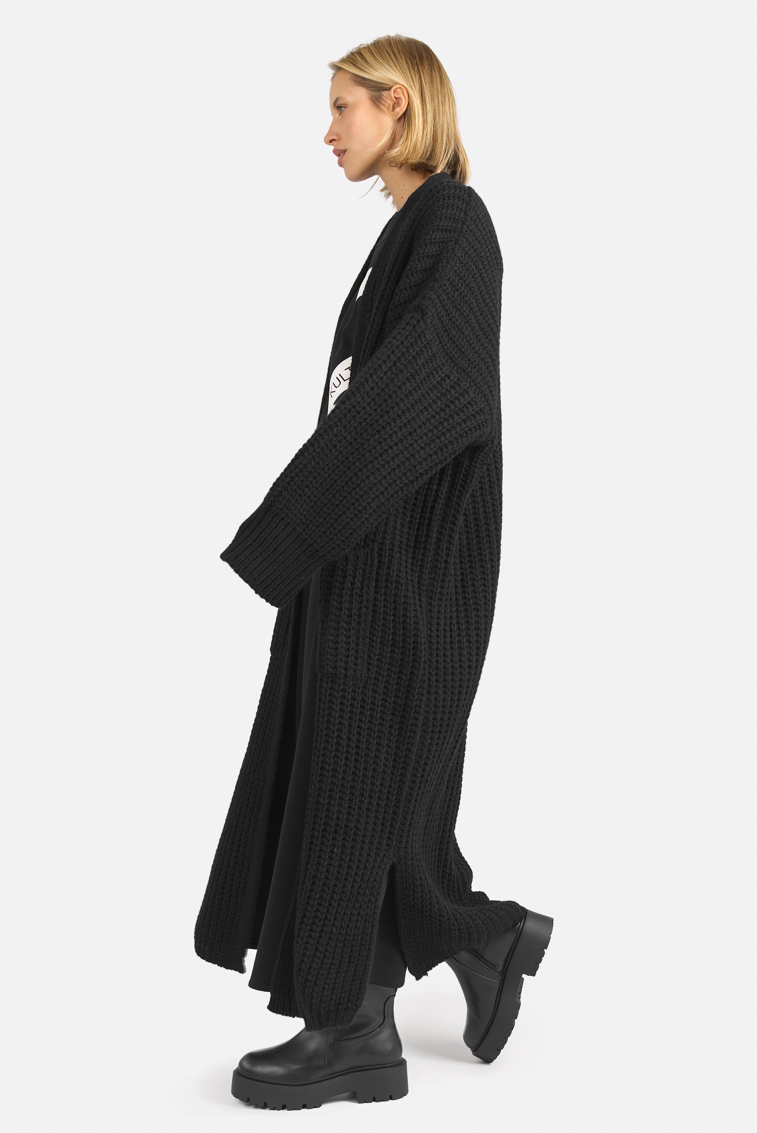 LOLA One-Size Maxi Strickcardigan