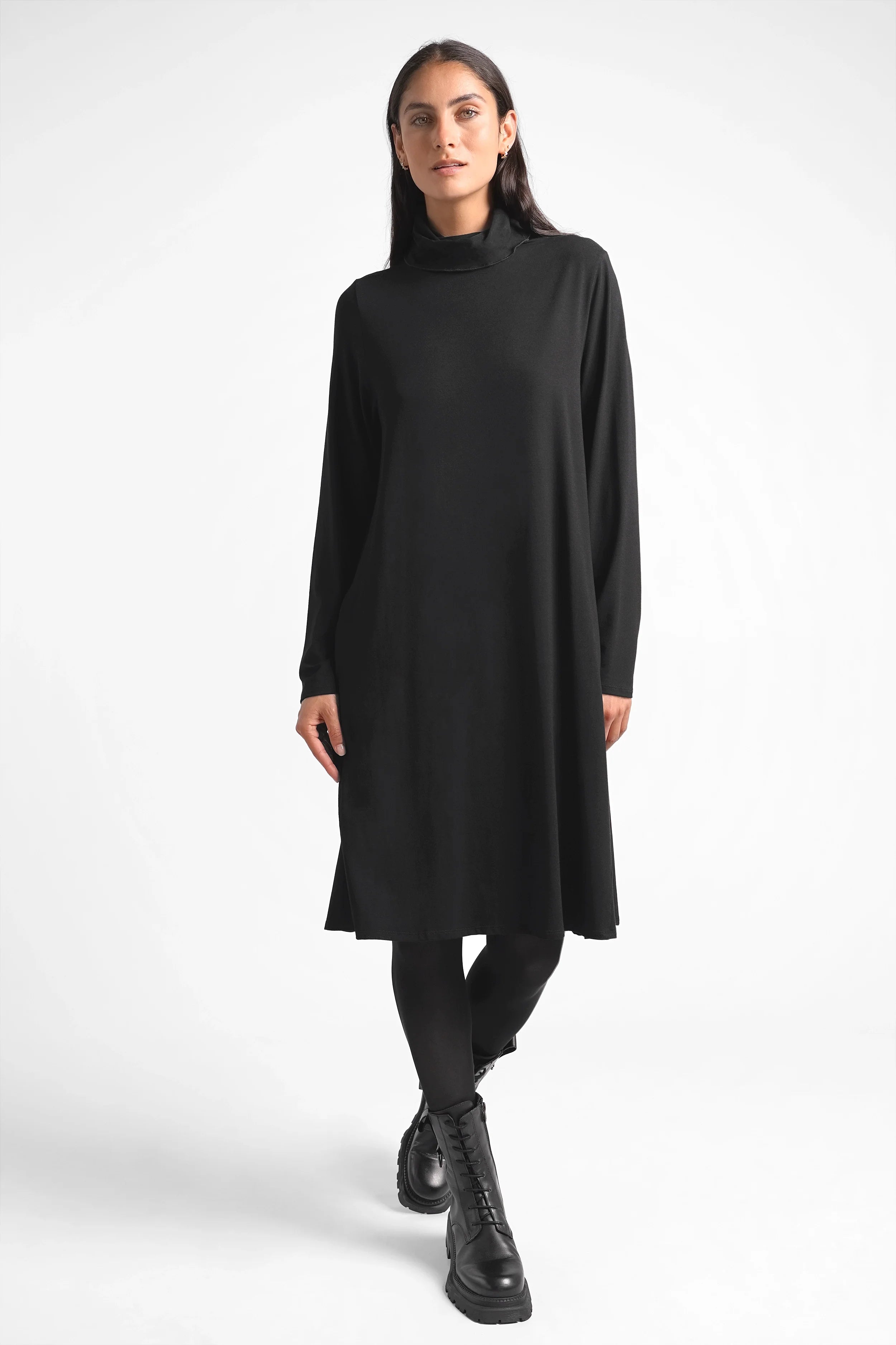 LYLLDA Turtleneck A-Linie Kleid